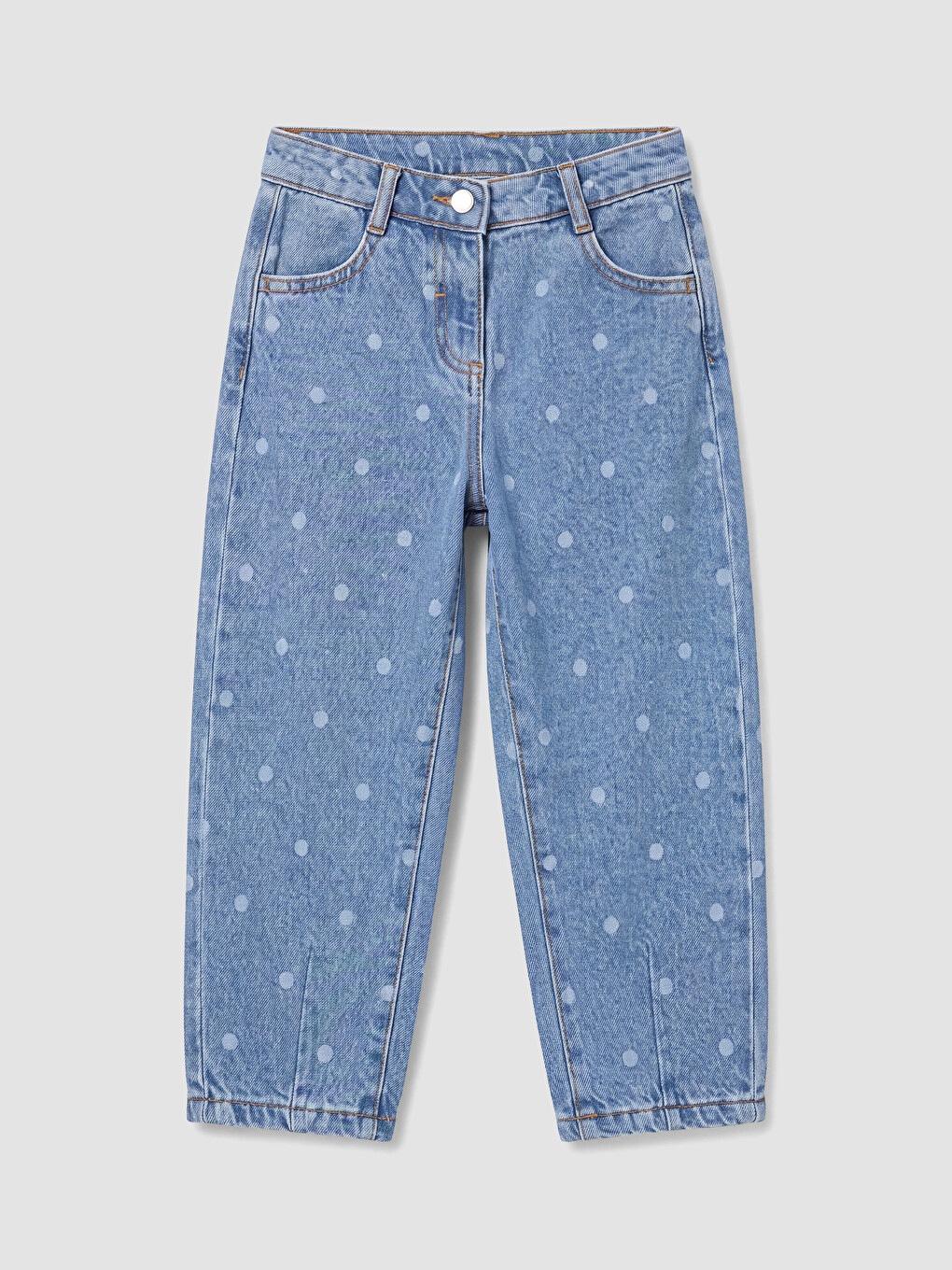İndigo Balloon Fit Kız Çocuk Jean Pantolon