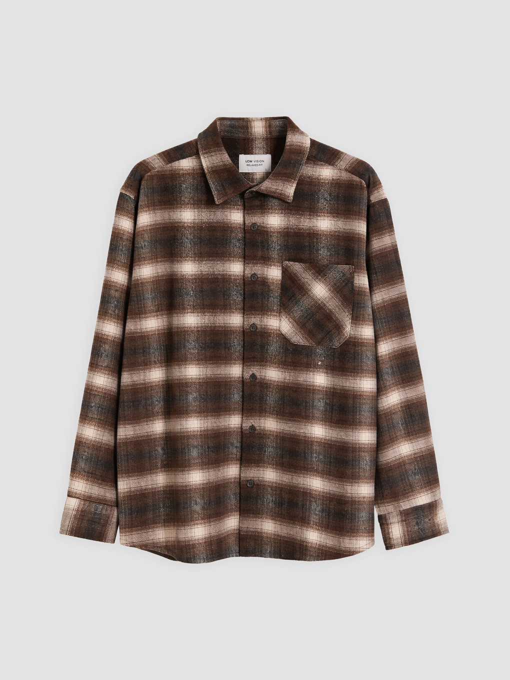 Regular Fit Plaid Men's Shirt