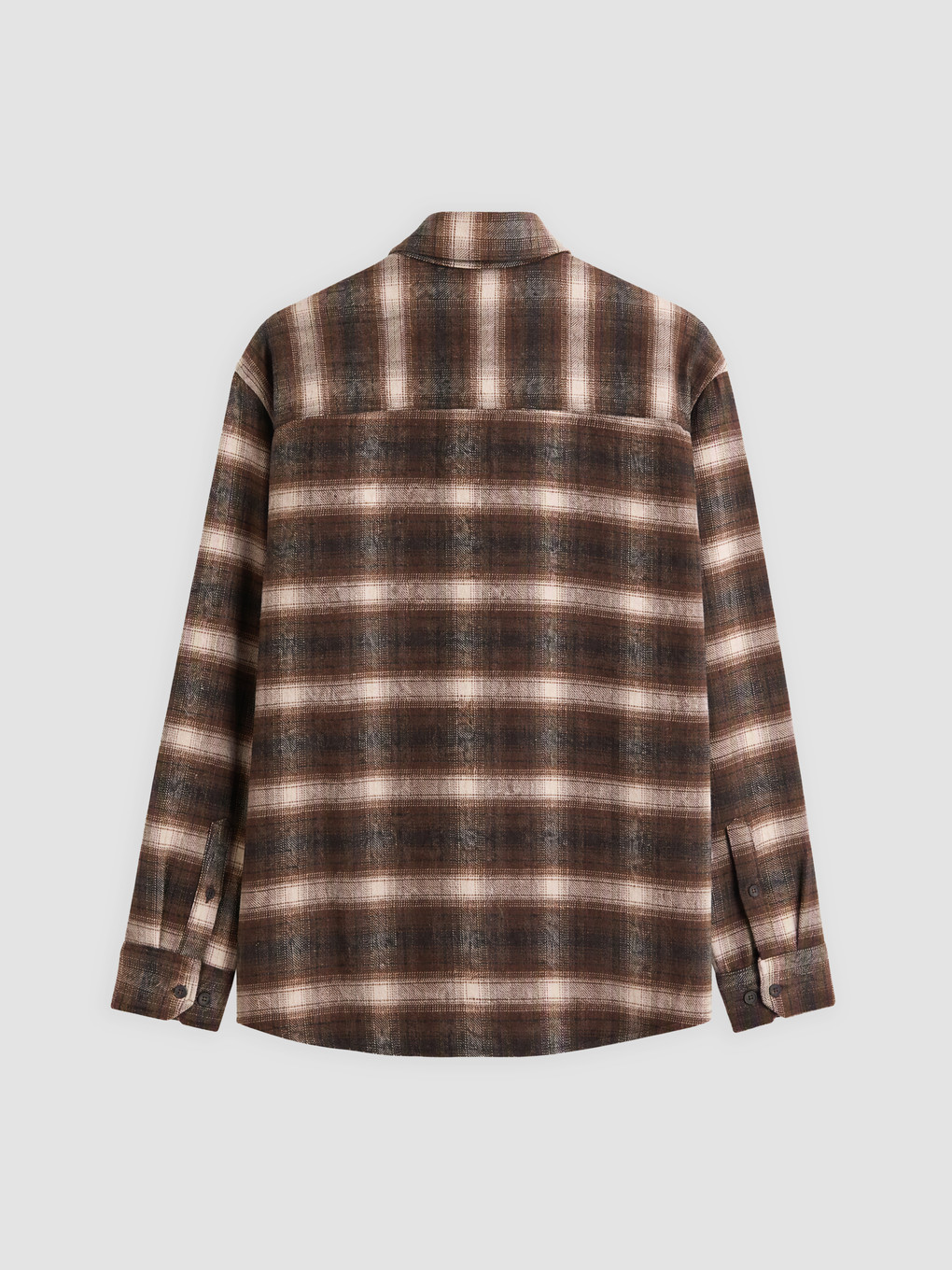 Regular Fit Plaid Men's Shirt-1