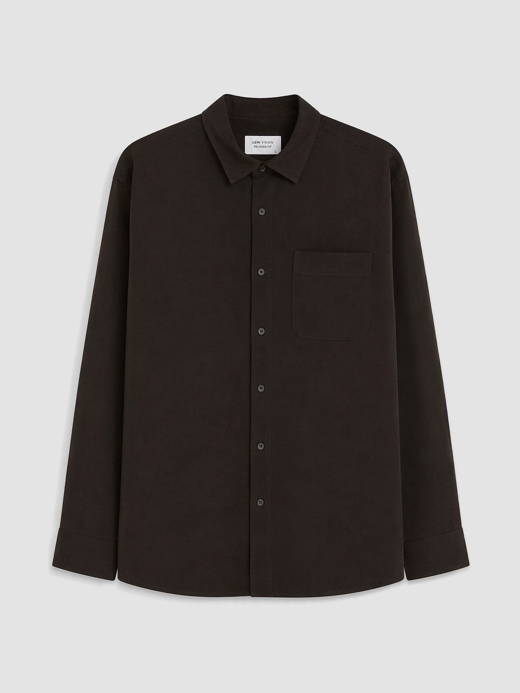 Man Brown Shirt