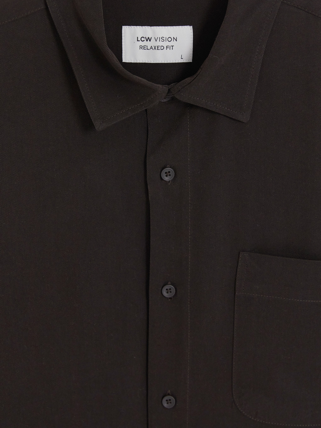 Man Brown Shirt-2