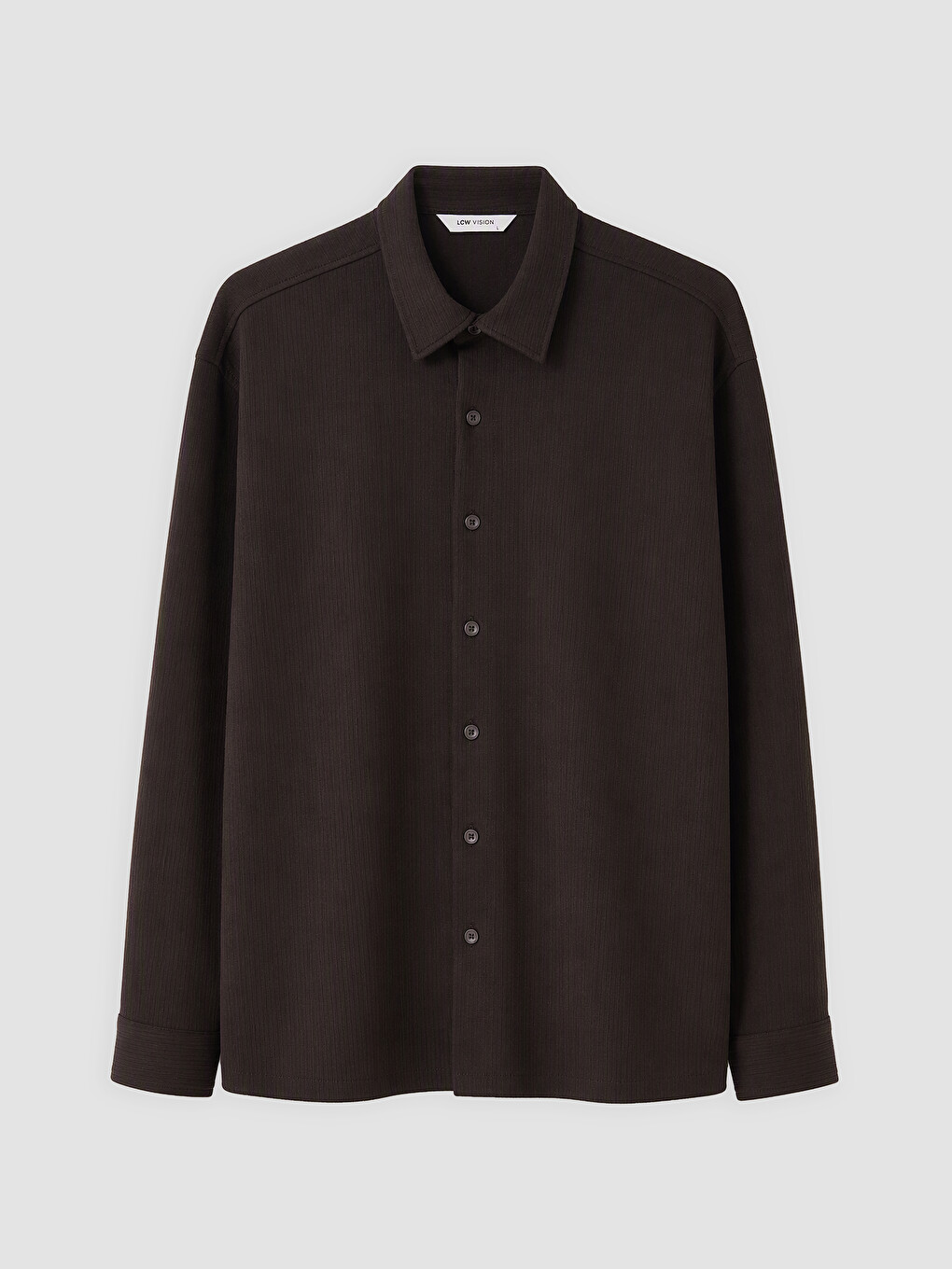 Man Brown Shirt