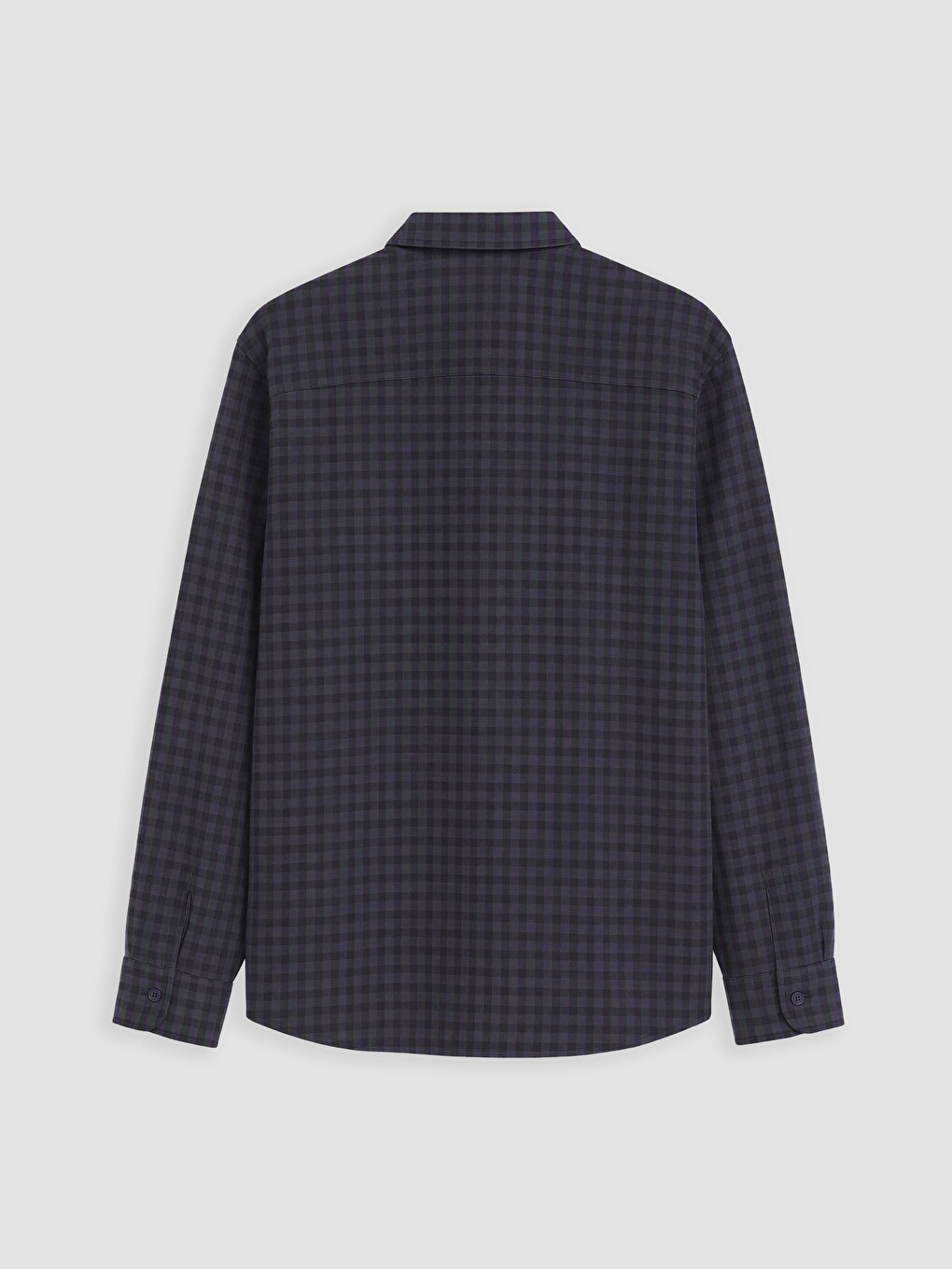 Regular Fit Plaid Men's Shirt-2