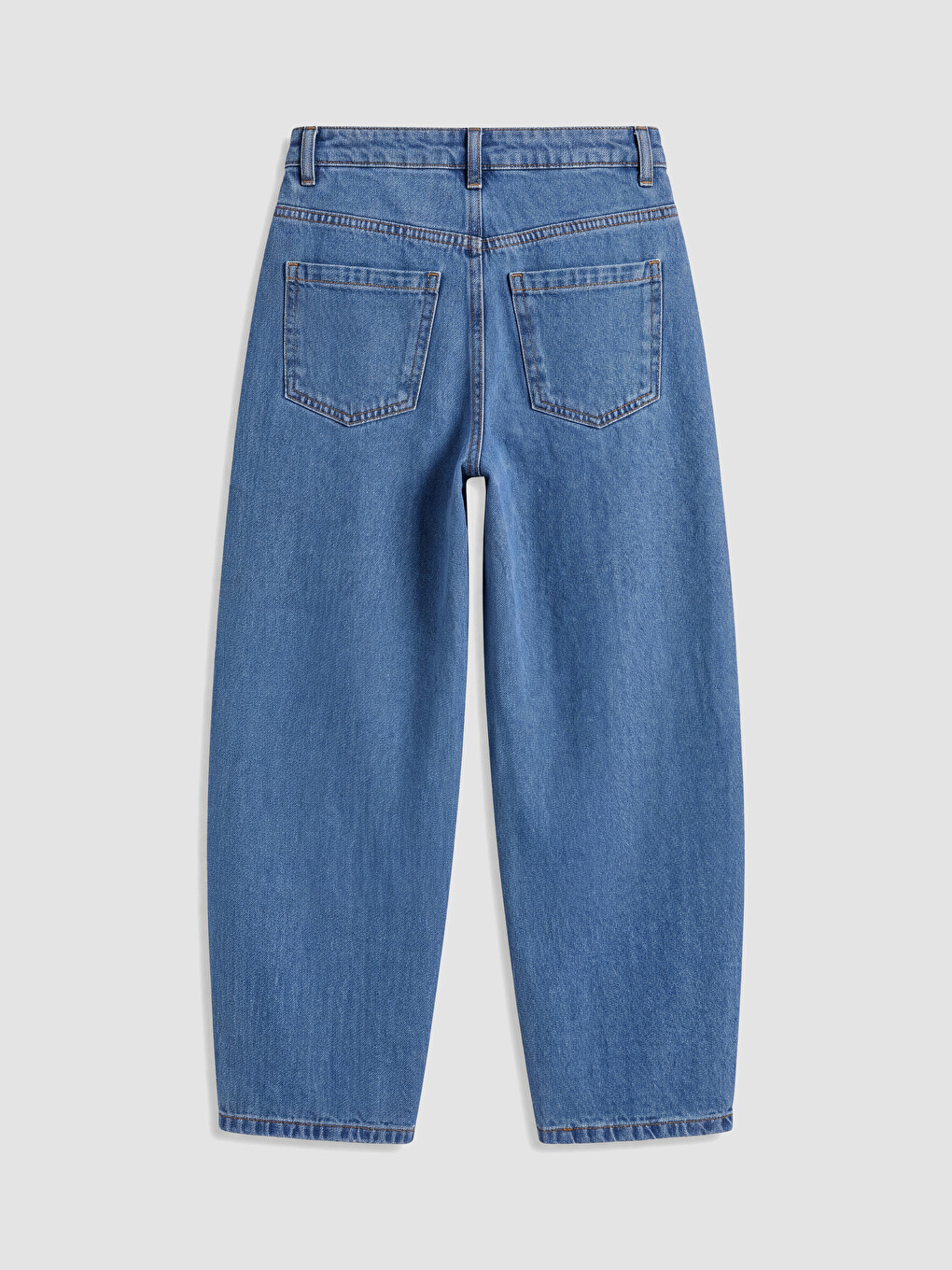 Barrel Fit Girls' Jeans-2