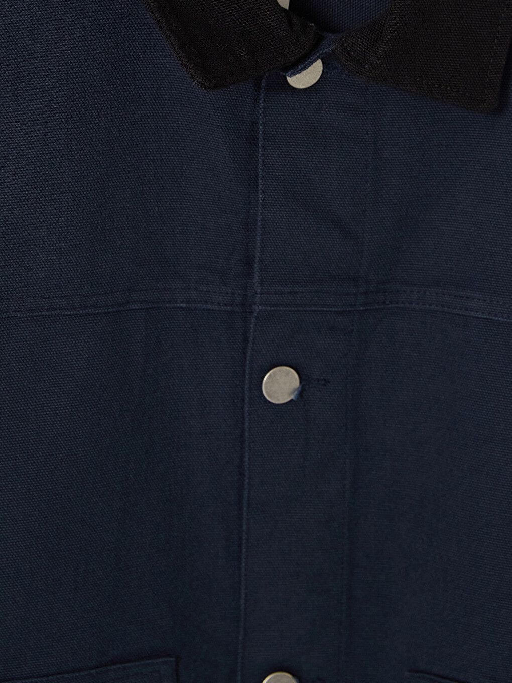 Man Navy Overshirt-2