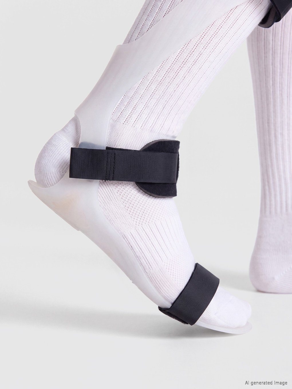 Univerzalan/unisex Bijela Čarape Do Gležnja-1