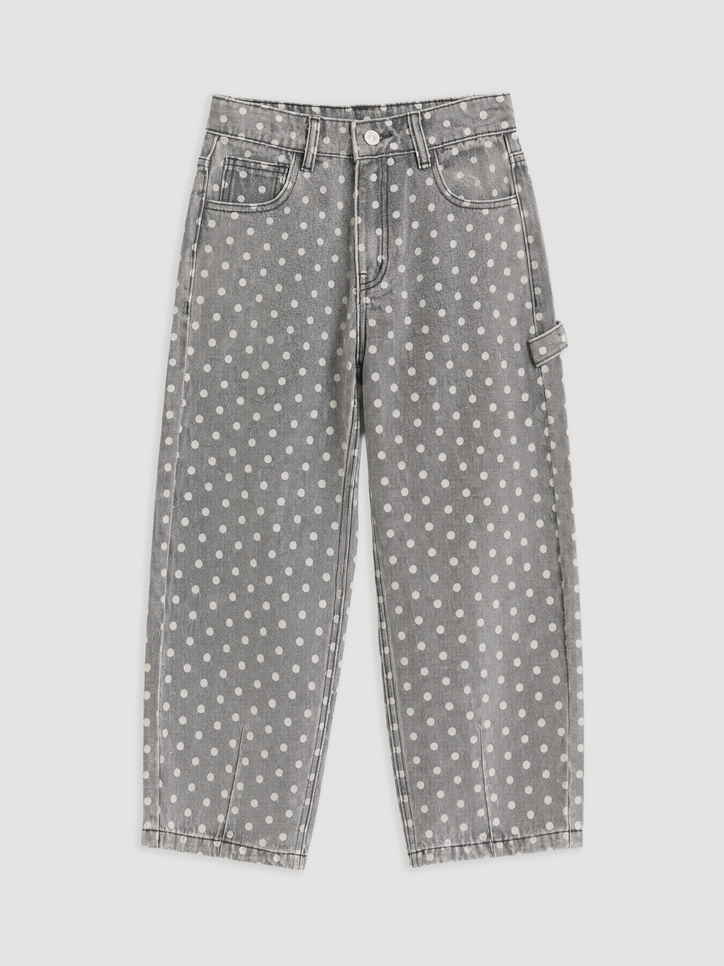 Barrel Fit Girls' Jeans