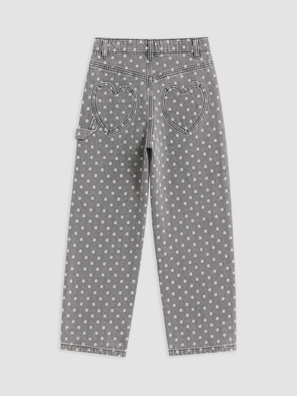 Barrel Fit Girls' Jeans-1