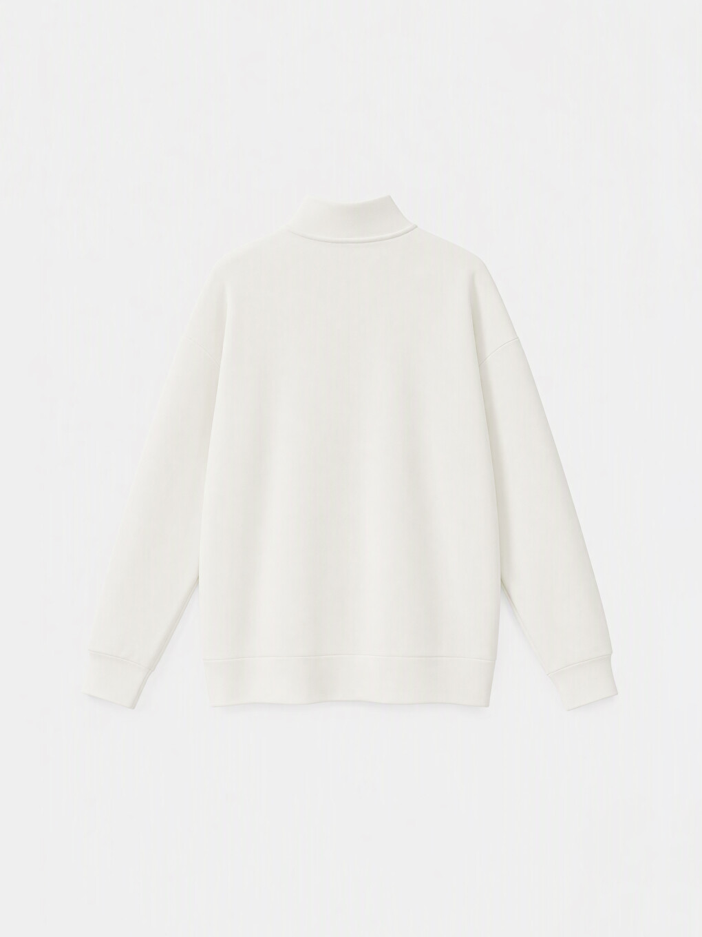 Mock Neck Soft Touch Women's Sweatshirt-1