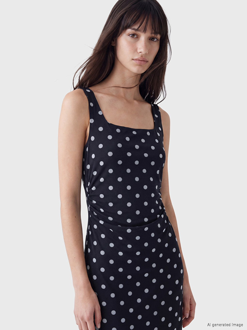 Woman Black Dress-1