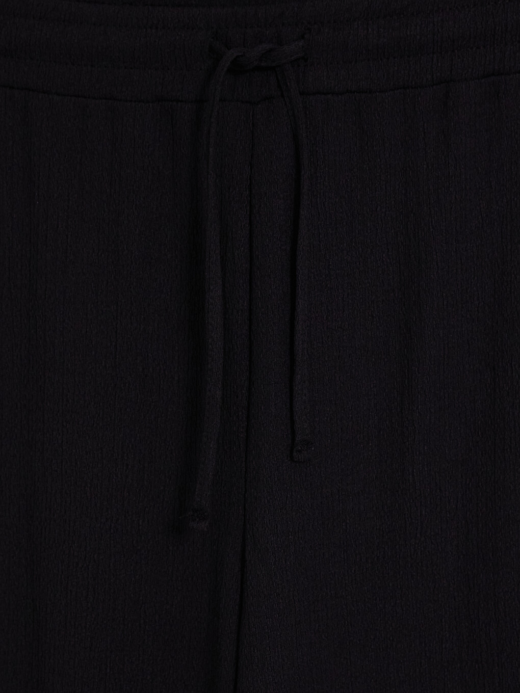 Pantaloni Texturați Cu Talie Elastică Pentru Femei-6