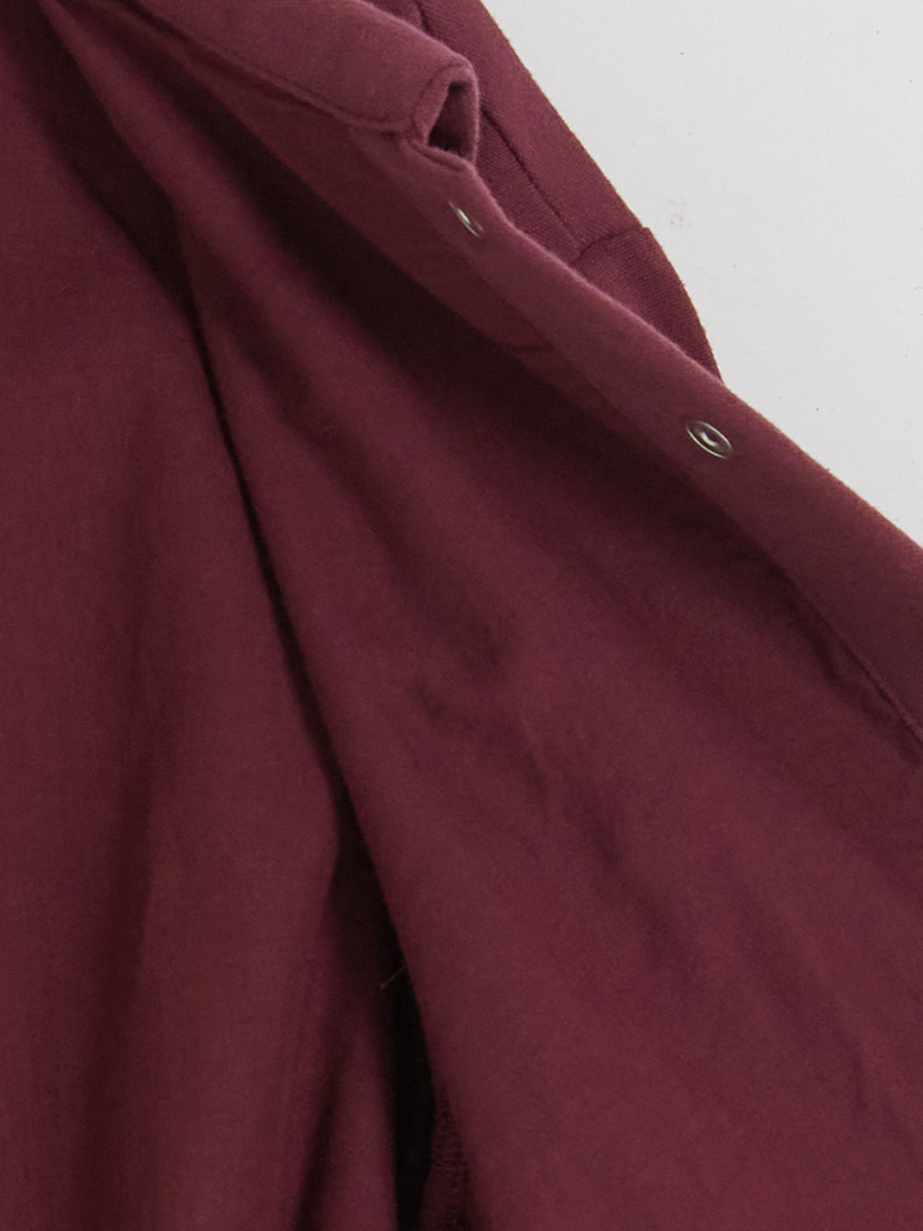 Bordo Gömlek Yaka Gabardin Kız Çocuk Ceket-1
