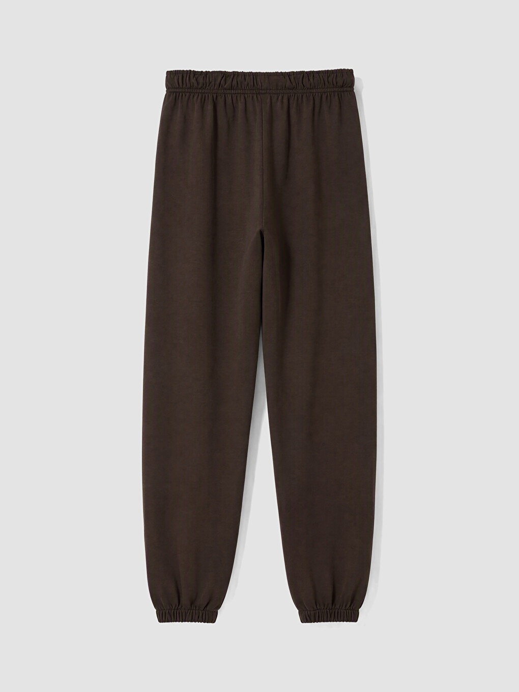 Woman Brown Jogger Sweatpants-2