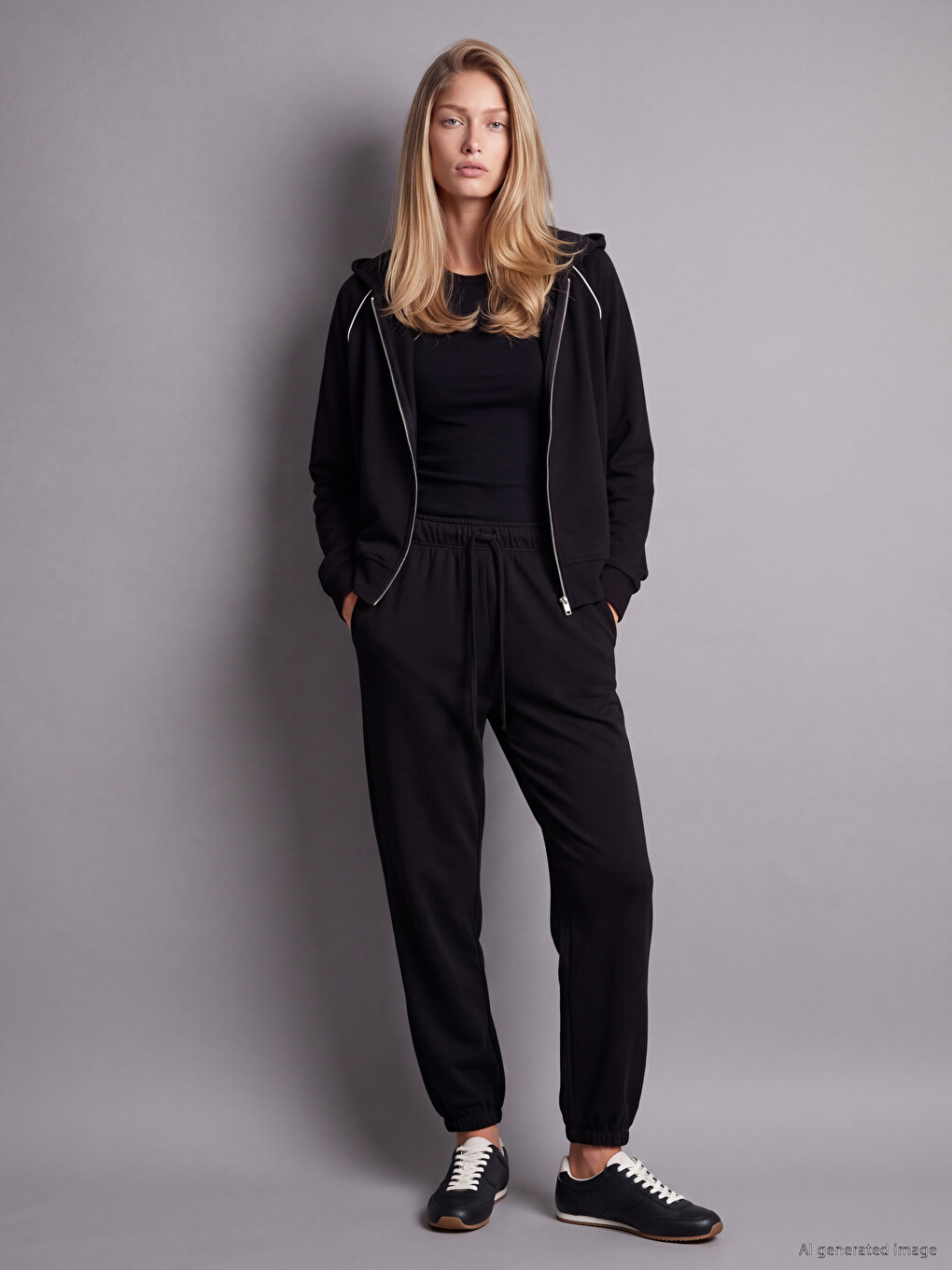 Elastic Waist Women's Jogger Sweatpants