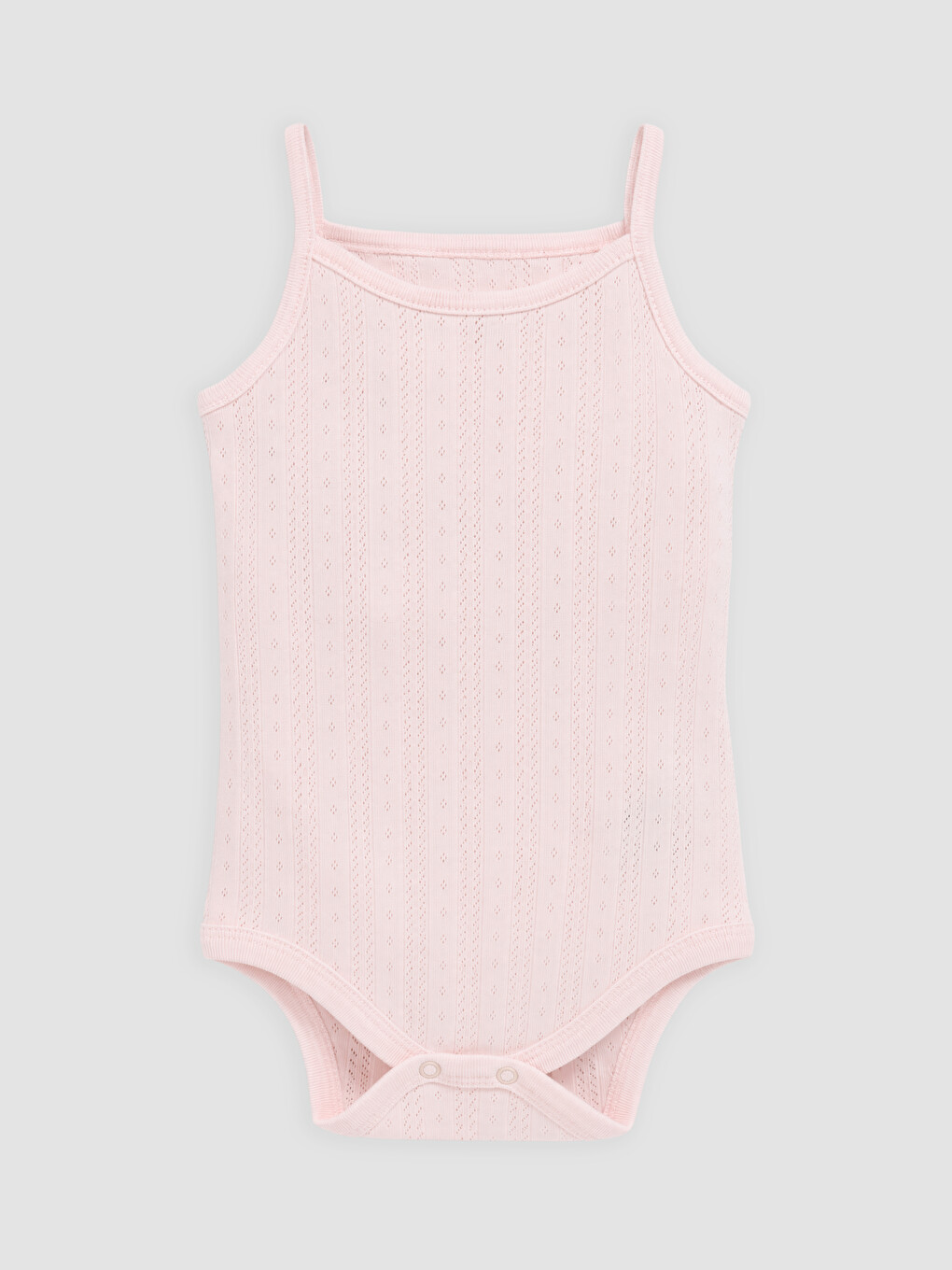 Pembe Kare Yaka Nakışlı Kız Bebek Çıtçıtlı Body 3'lü-1
