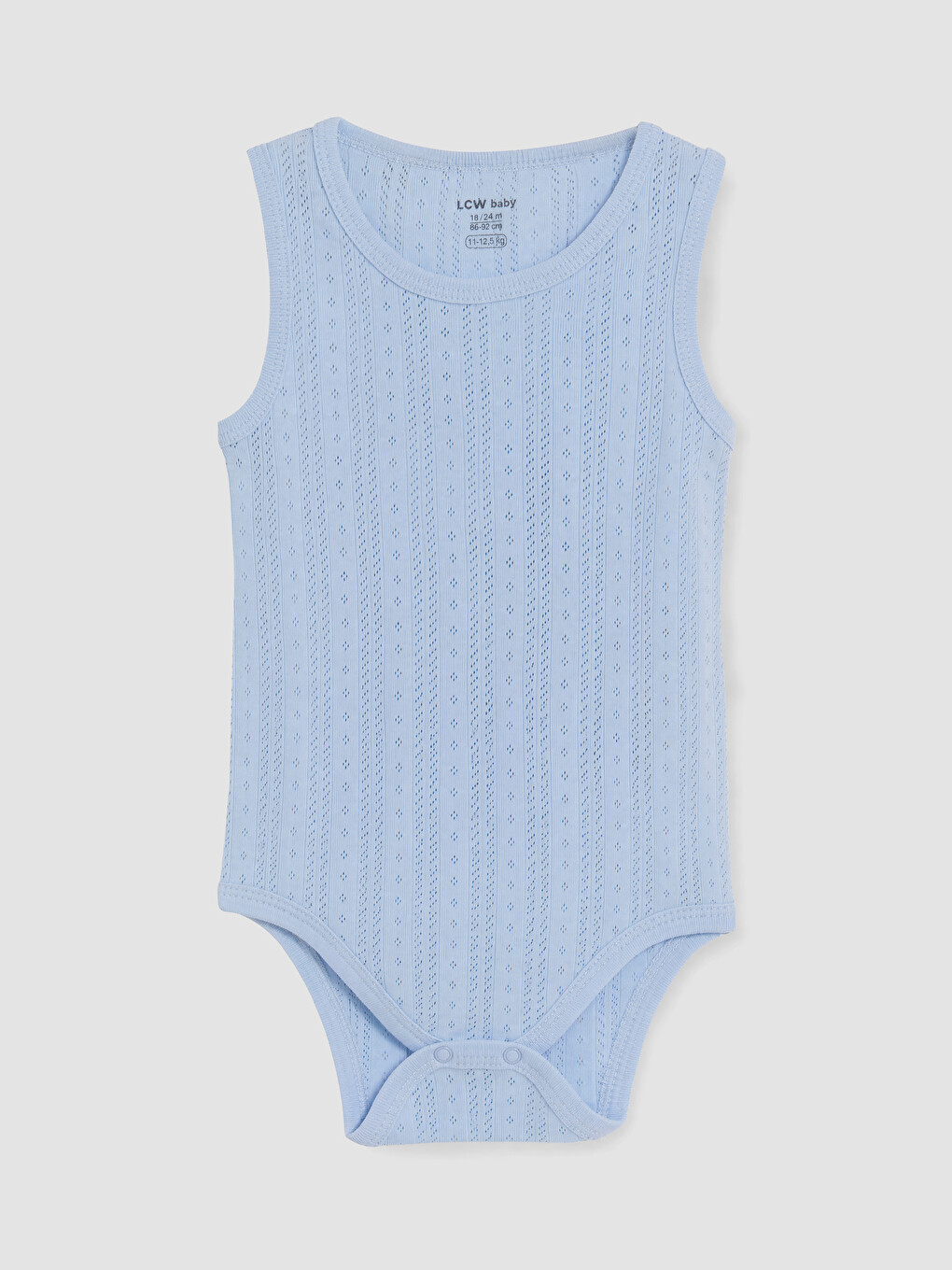 Mavi Erkek Bebek Çıtçıtlı Body 3'lü-1