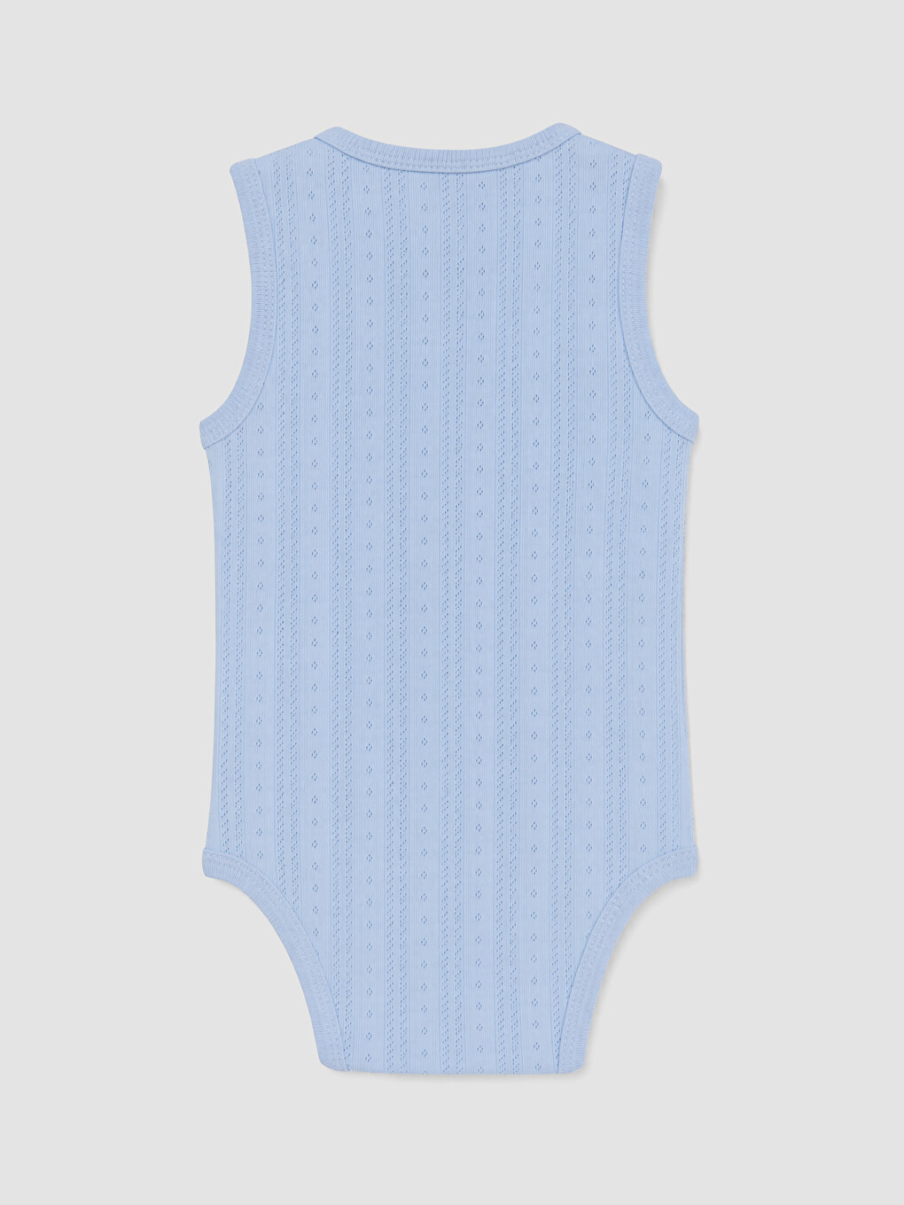 Mavi Erkek Bebek Çıtçıtlı Body 3'lü-3