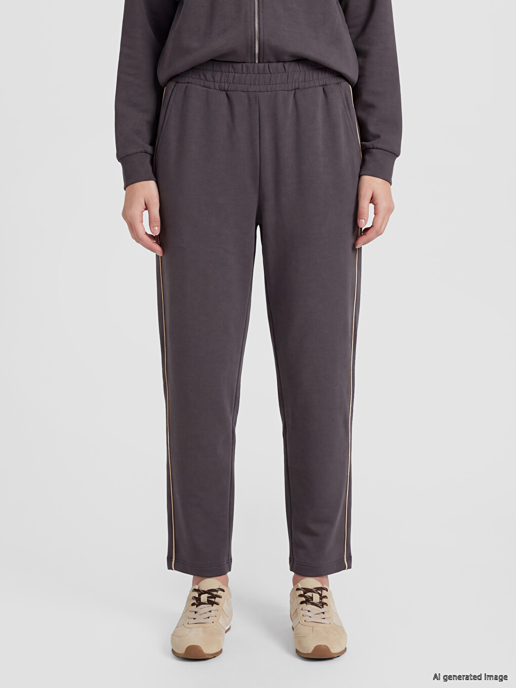 Striped Women's Sweatpants-1