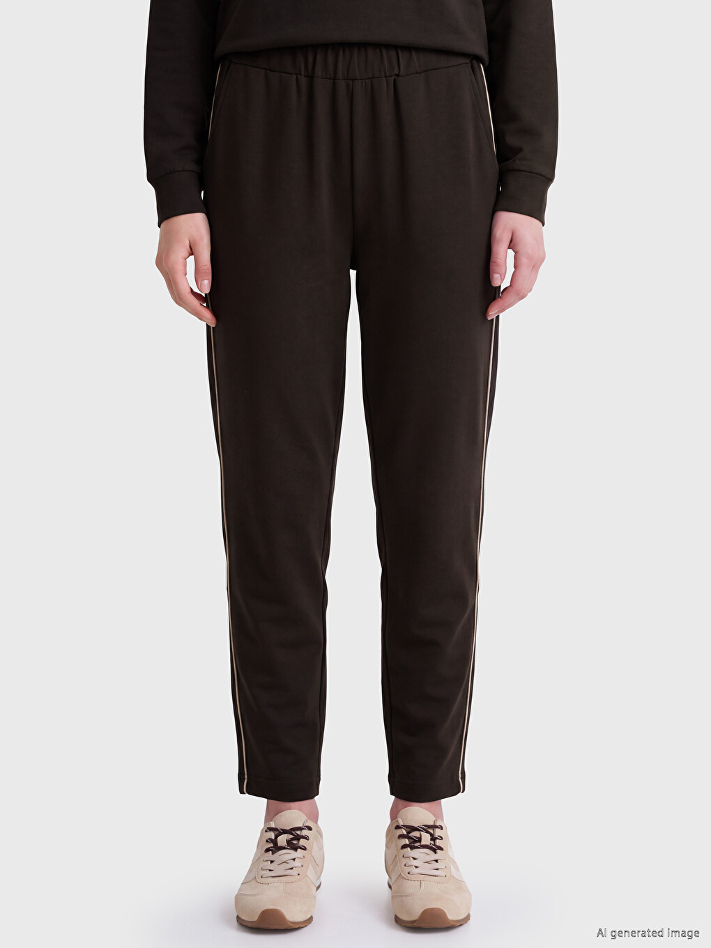 Striped Women's Sweatpants-1