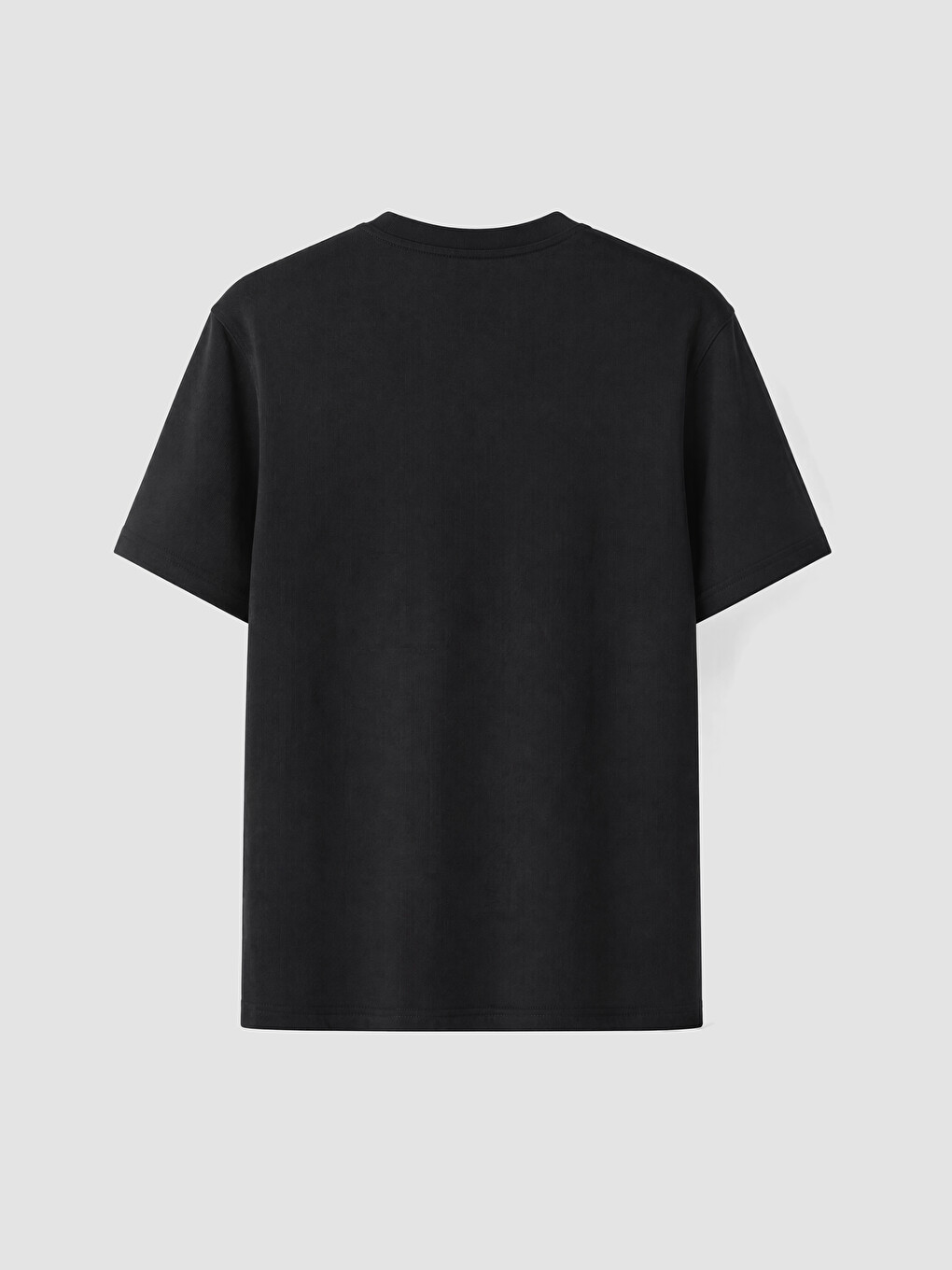 T-shirt Pambuku Me Jakë Të Rrumbullakët Për Burra, Paketim 2 Copë-7