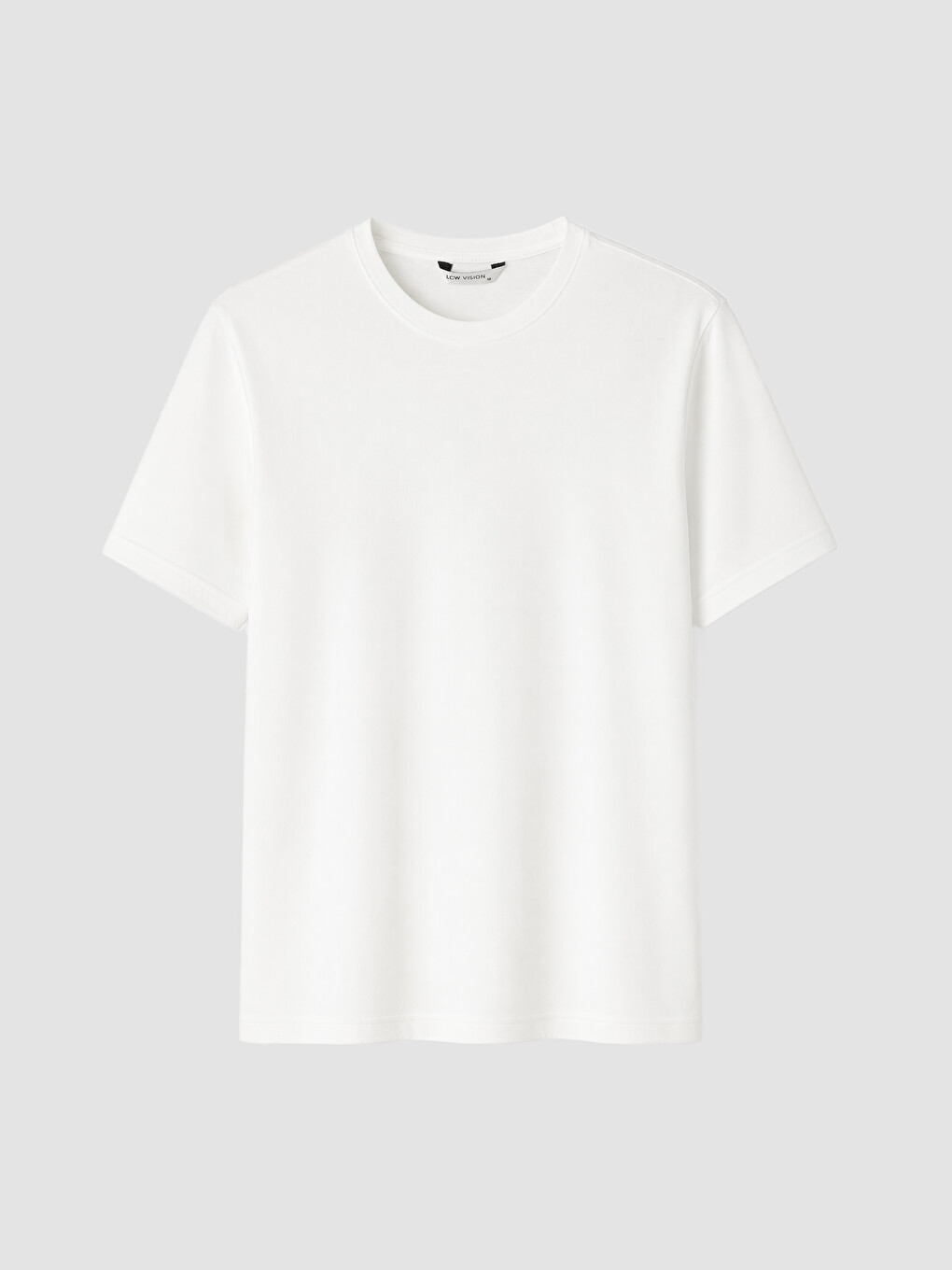T-shirt Pambuku Me Jakë Të Rrumbullakët Për Burra, Paketim 2 Copë-8
