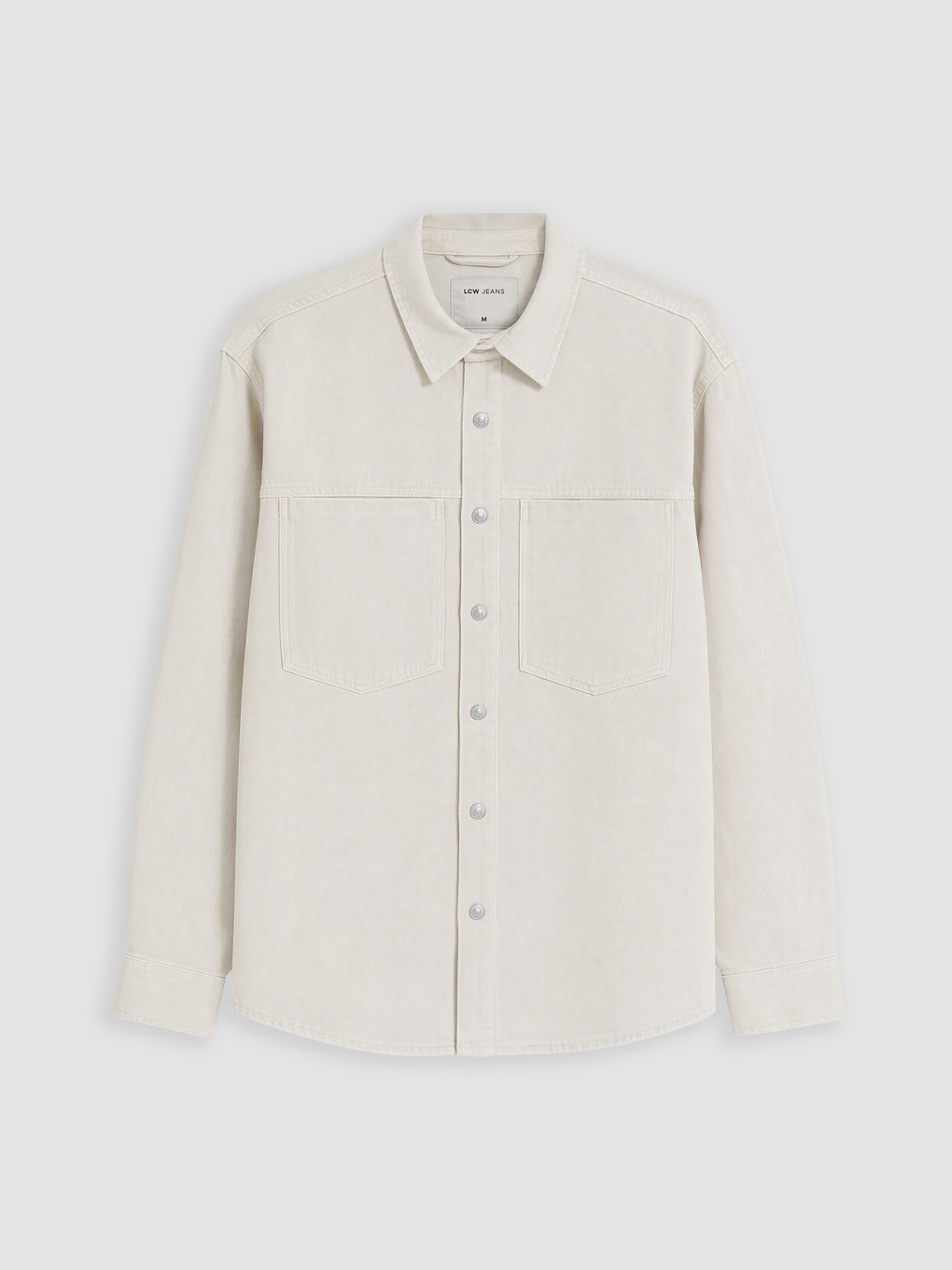 Relax Fit Men's Jean Shirt-4