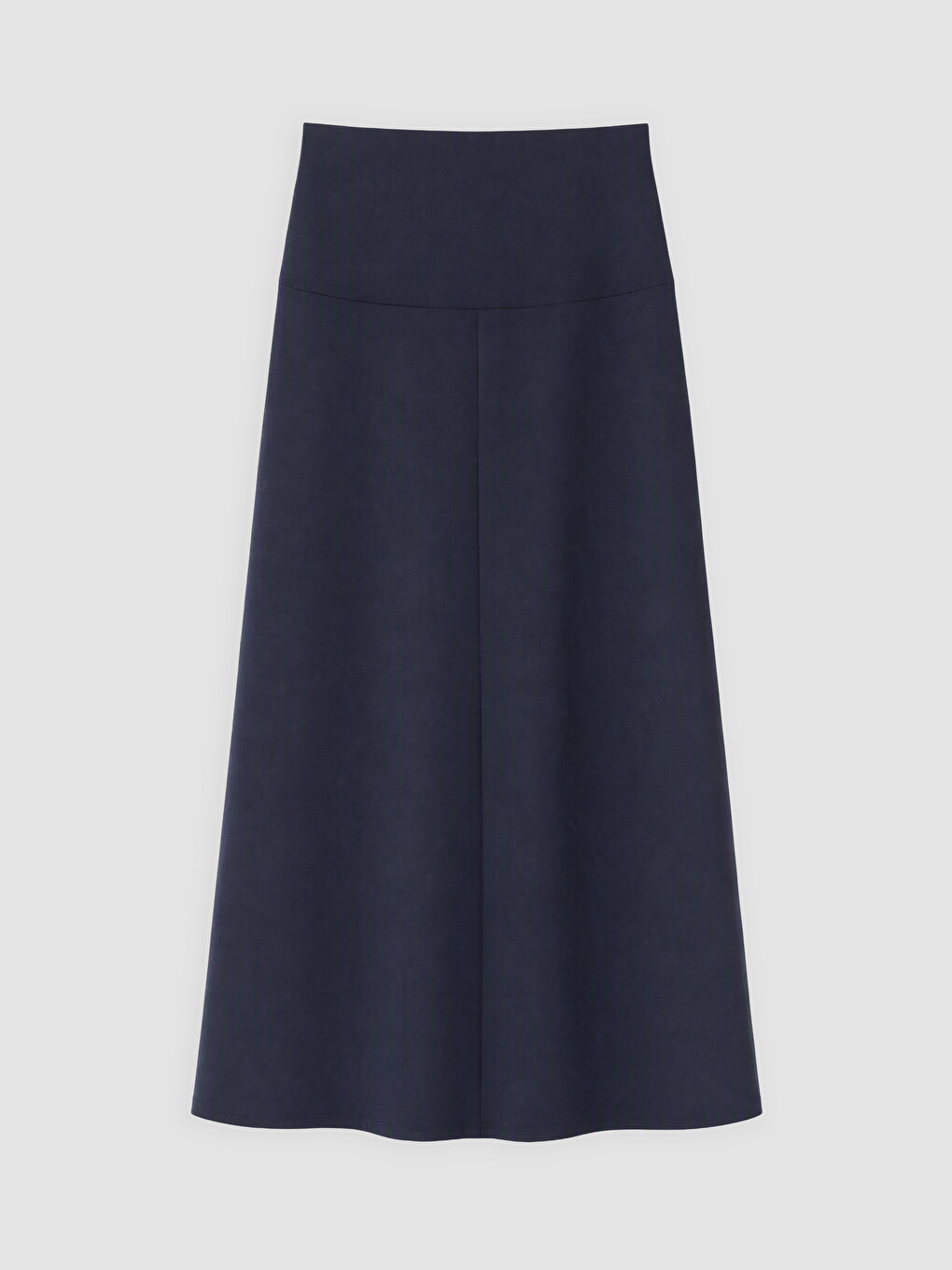 Elastic Waist A Line Skirt-1