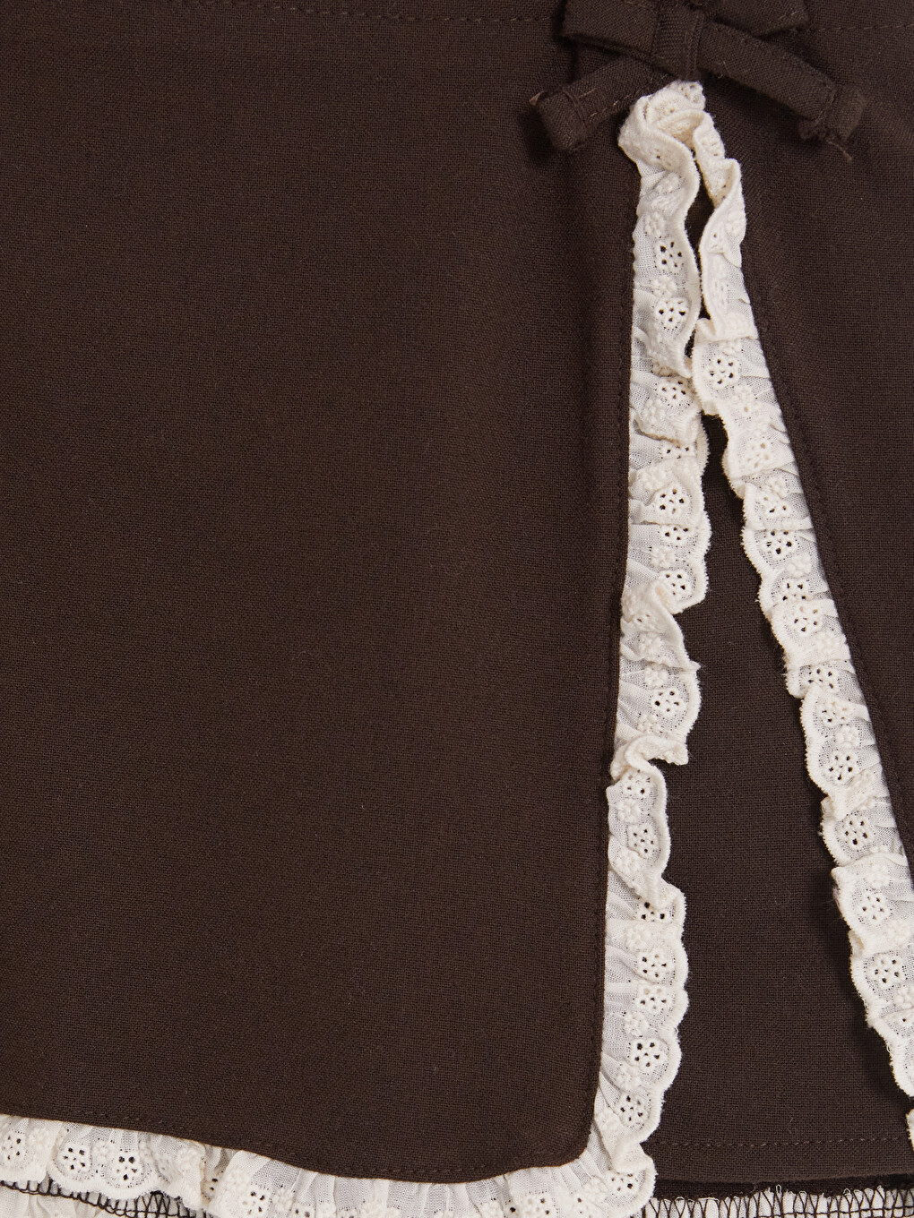 Girl Brown Skirt-2