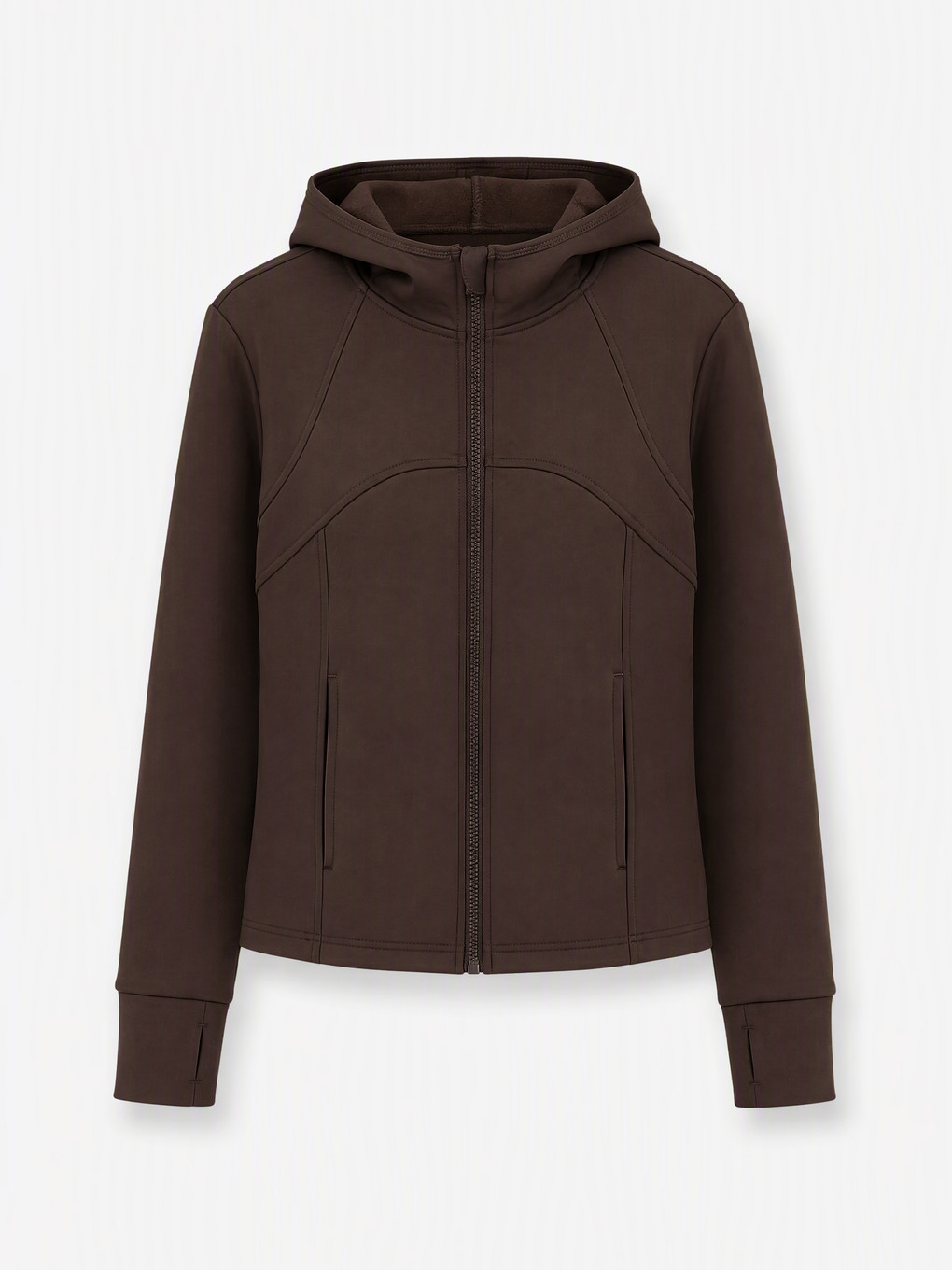 Woman Brown Cardigan-4