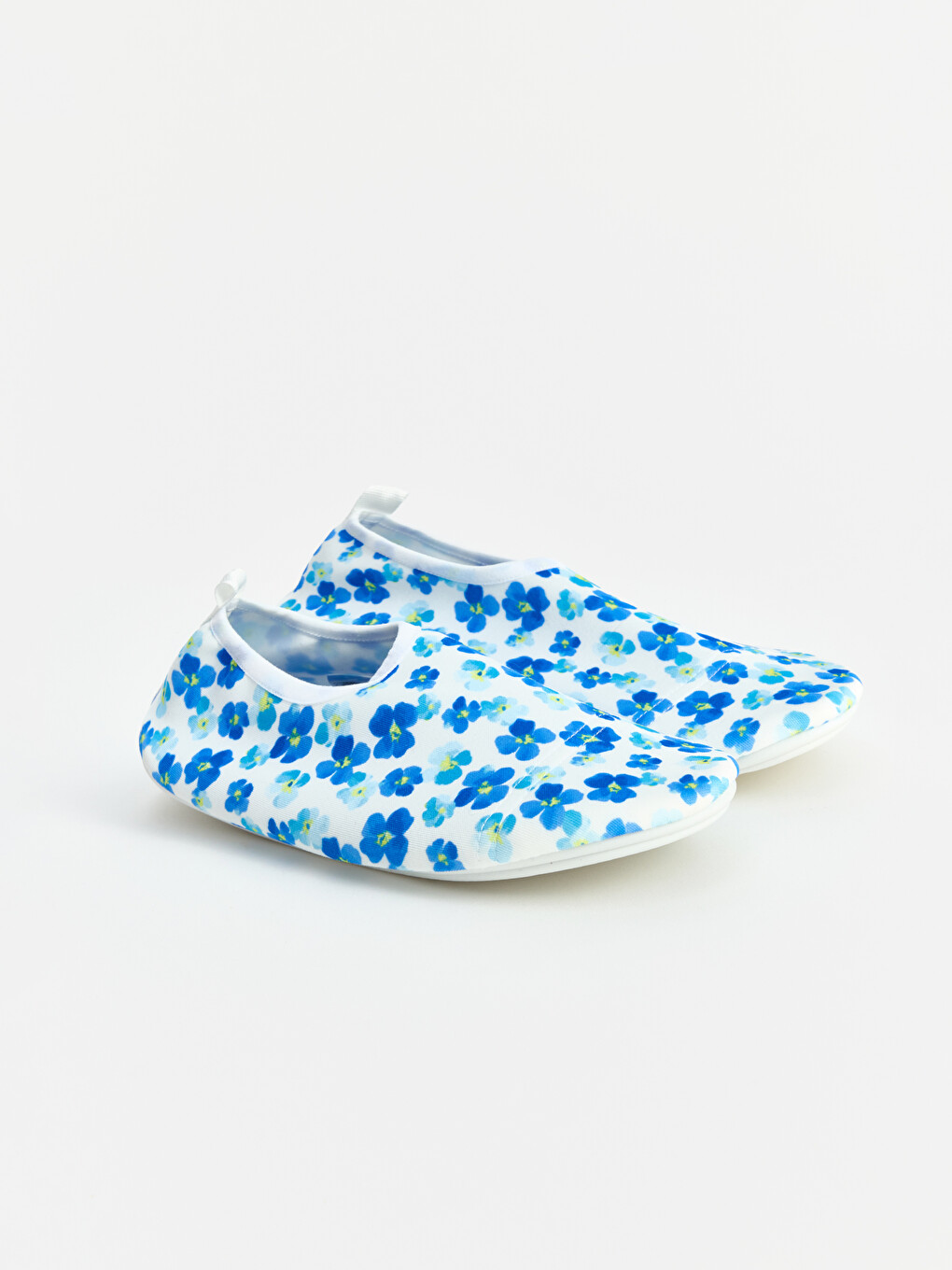 Floral Girls' Aqua Shoes