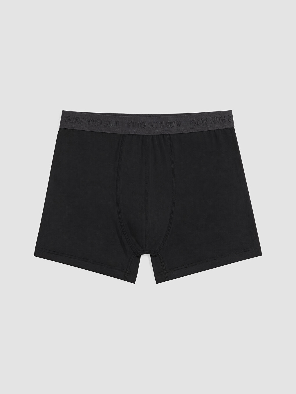 Karışık Pamuklu Esnek Erkek Boxer 3'lü Paket-4