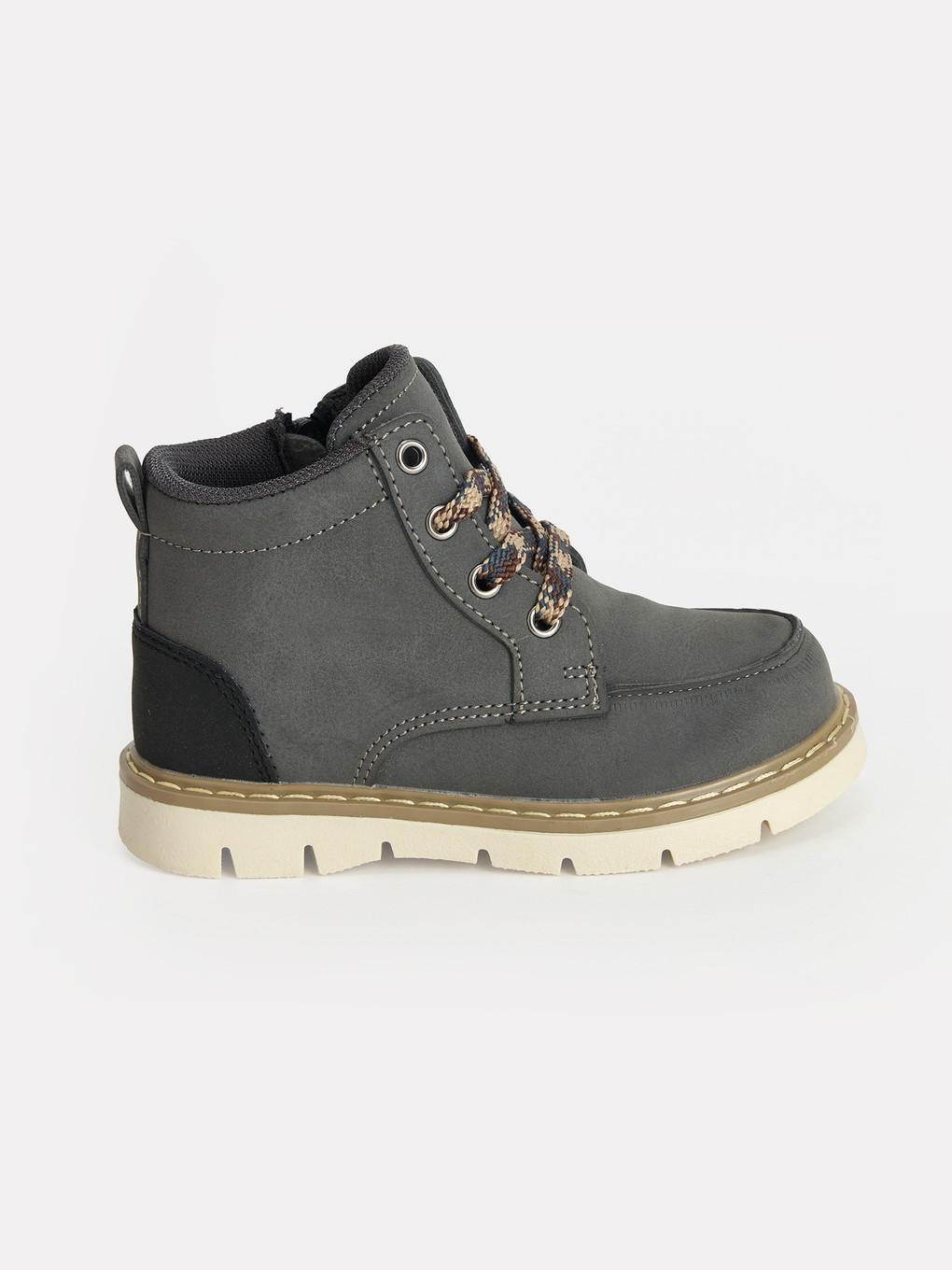 Boy Grey Boots-1