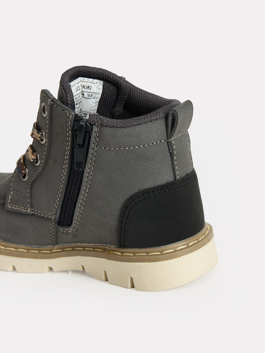 Boy Grey Boots-2
