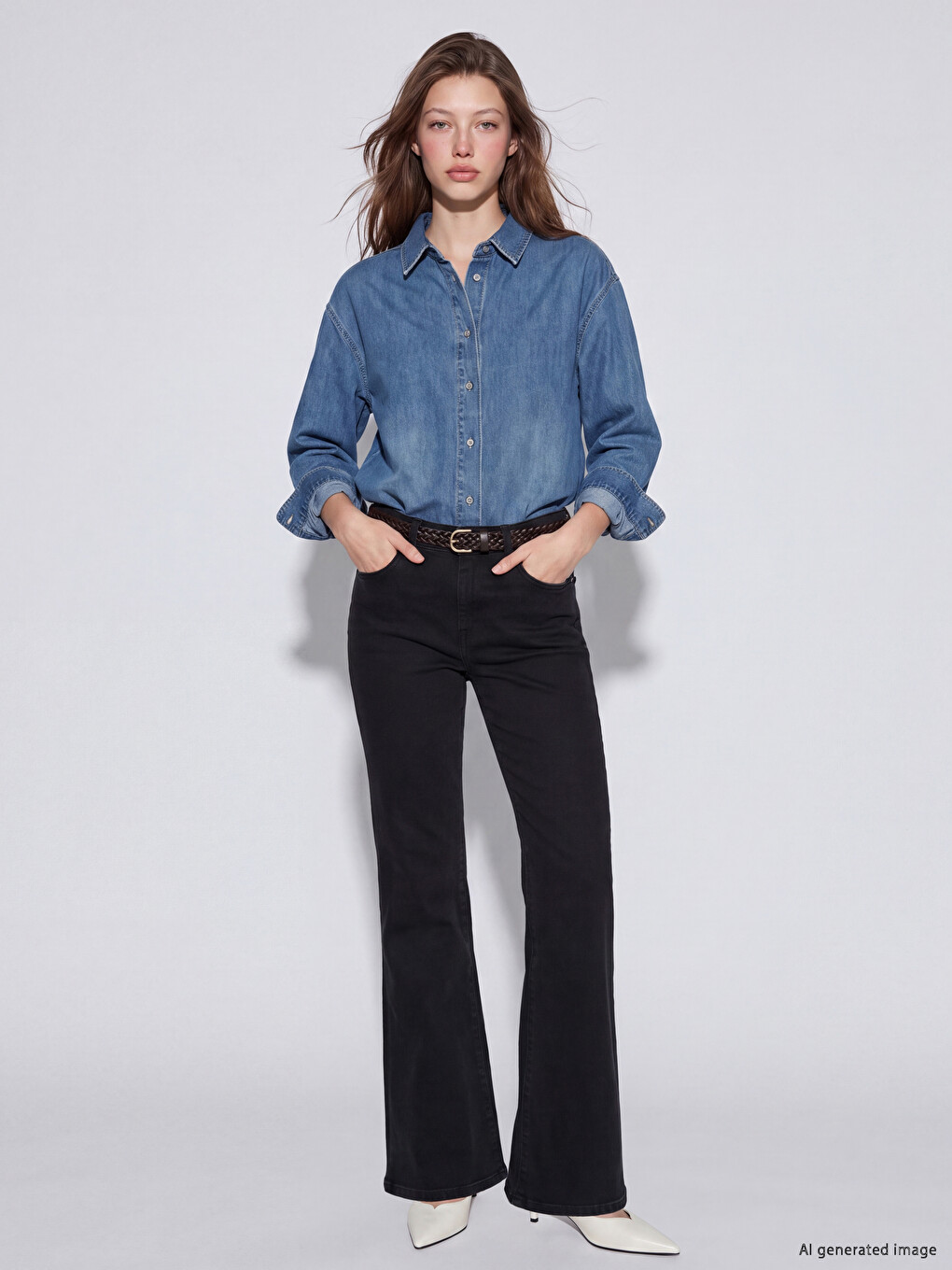 Petite Flare Women's Jeans