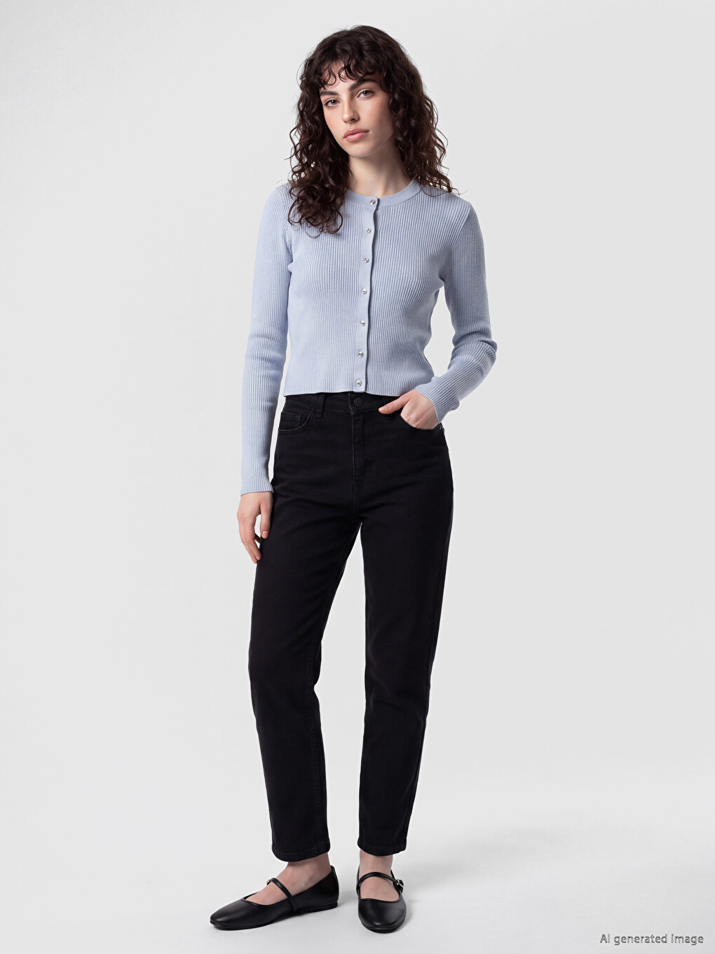 Xhinse Mom Fit Petite Për Gra