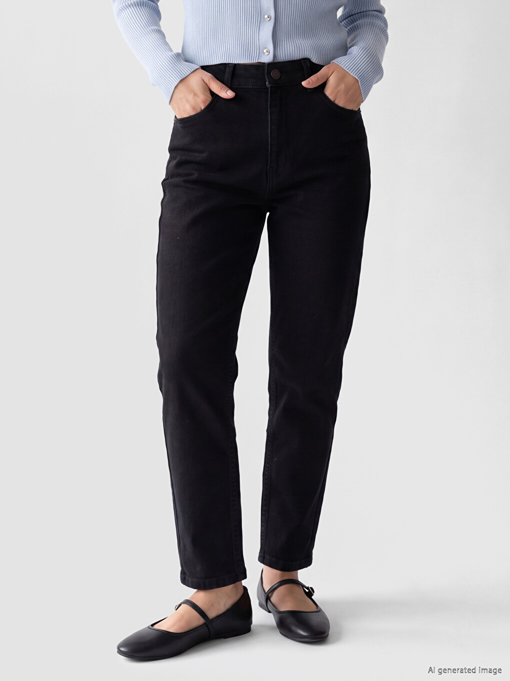 Xhinse Mom Fit Petite Për Gra-1