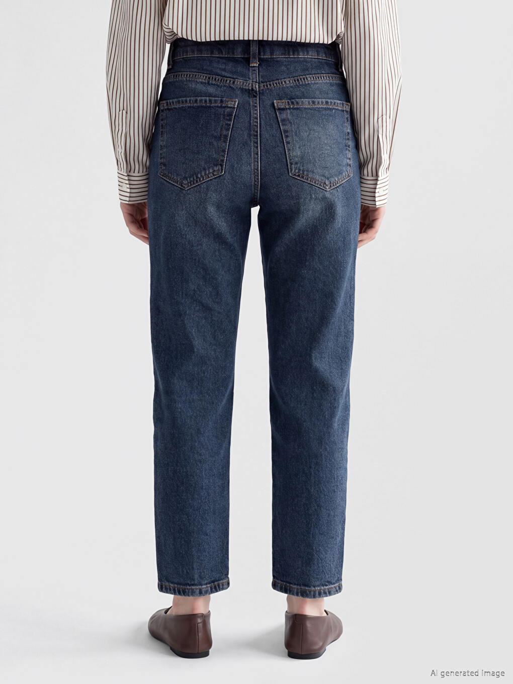 İndigo Petite Slim Fit Kadın Jean Pantolon-3