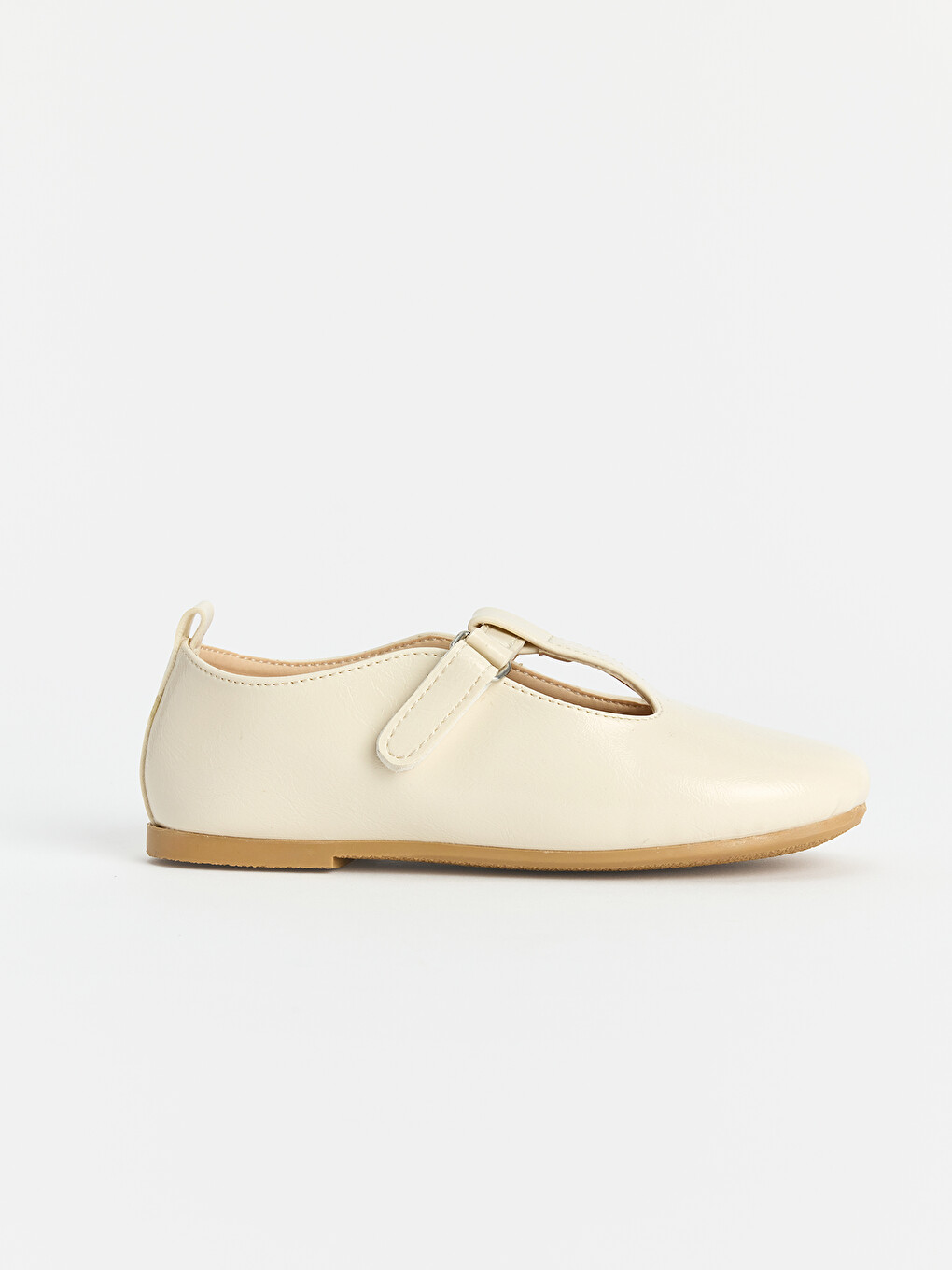 Faux Leather Girls' Ballet Flats-1