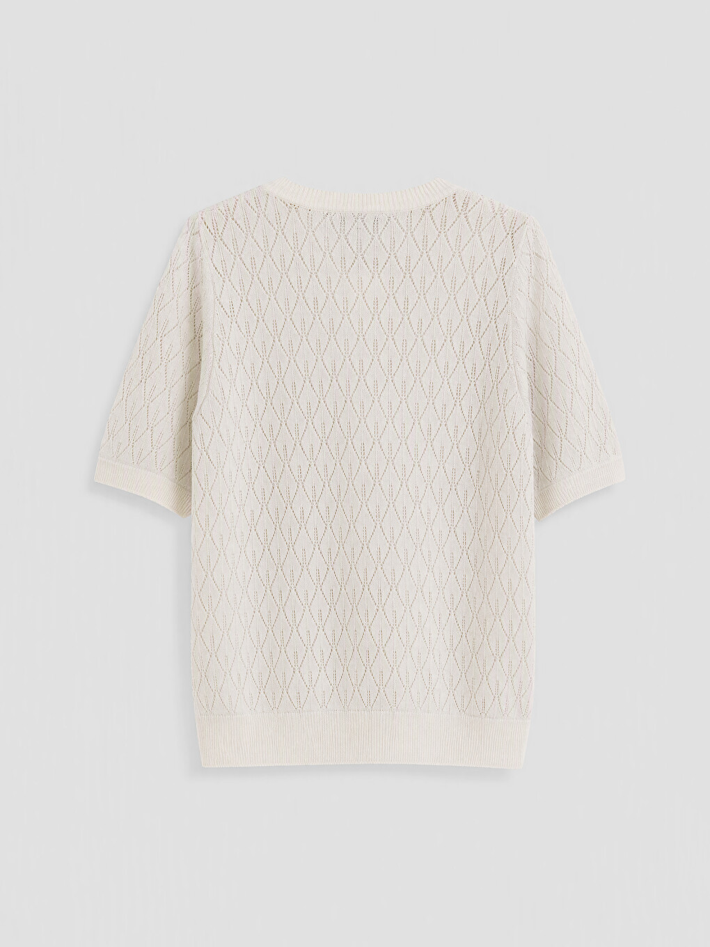 Woman White Cardigan-1
