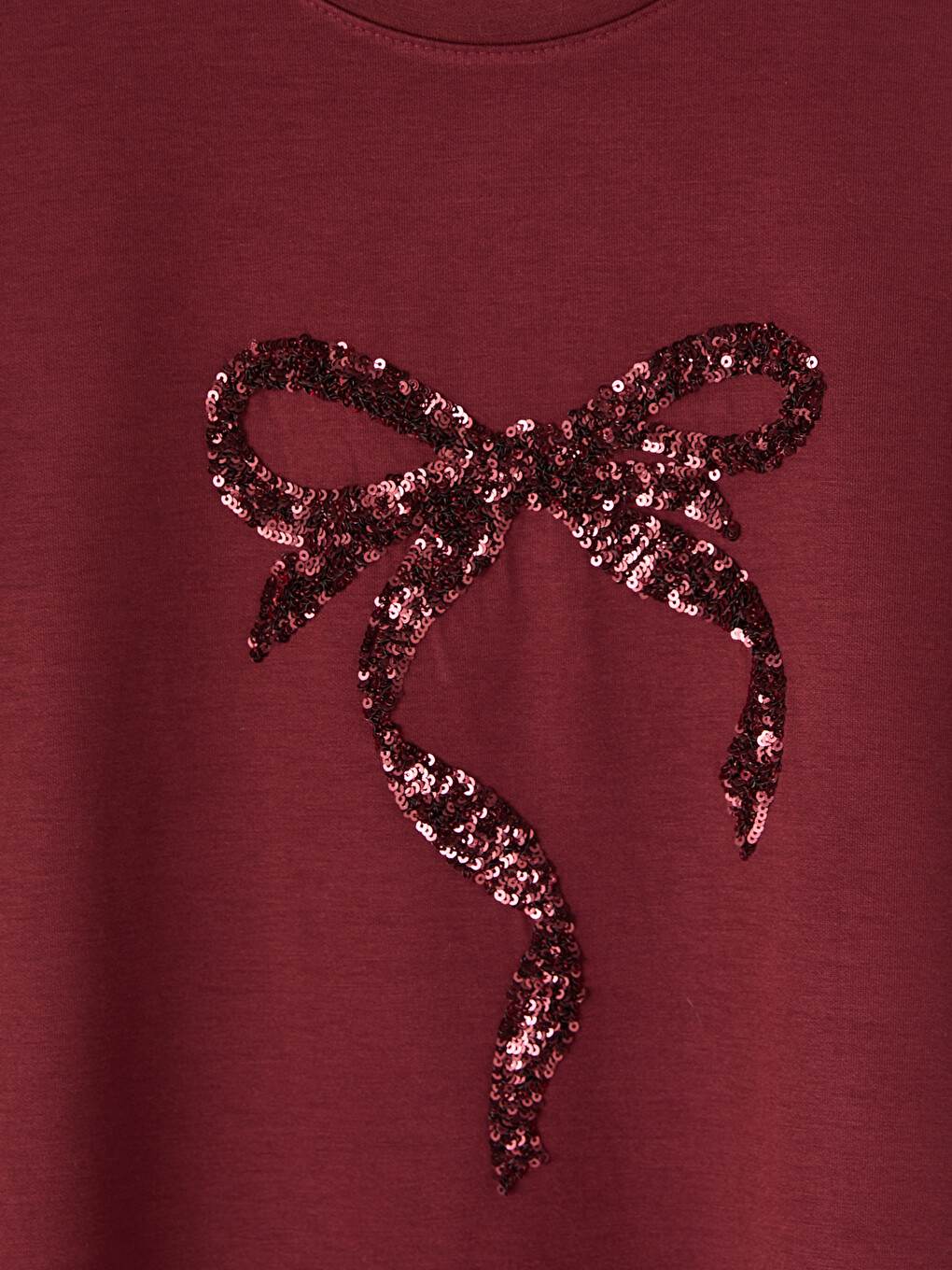 Woman Bordeaux T-shirt-2