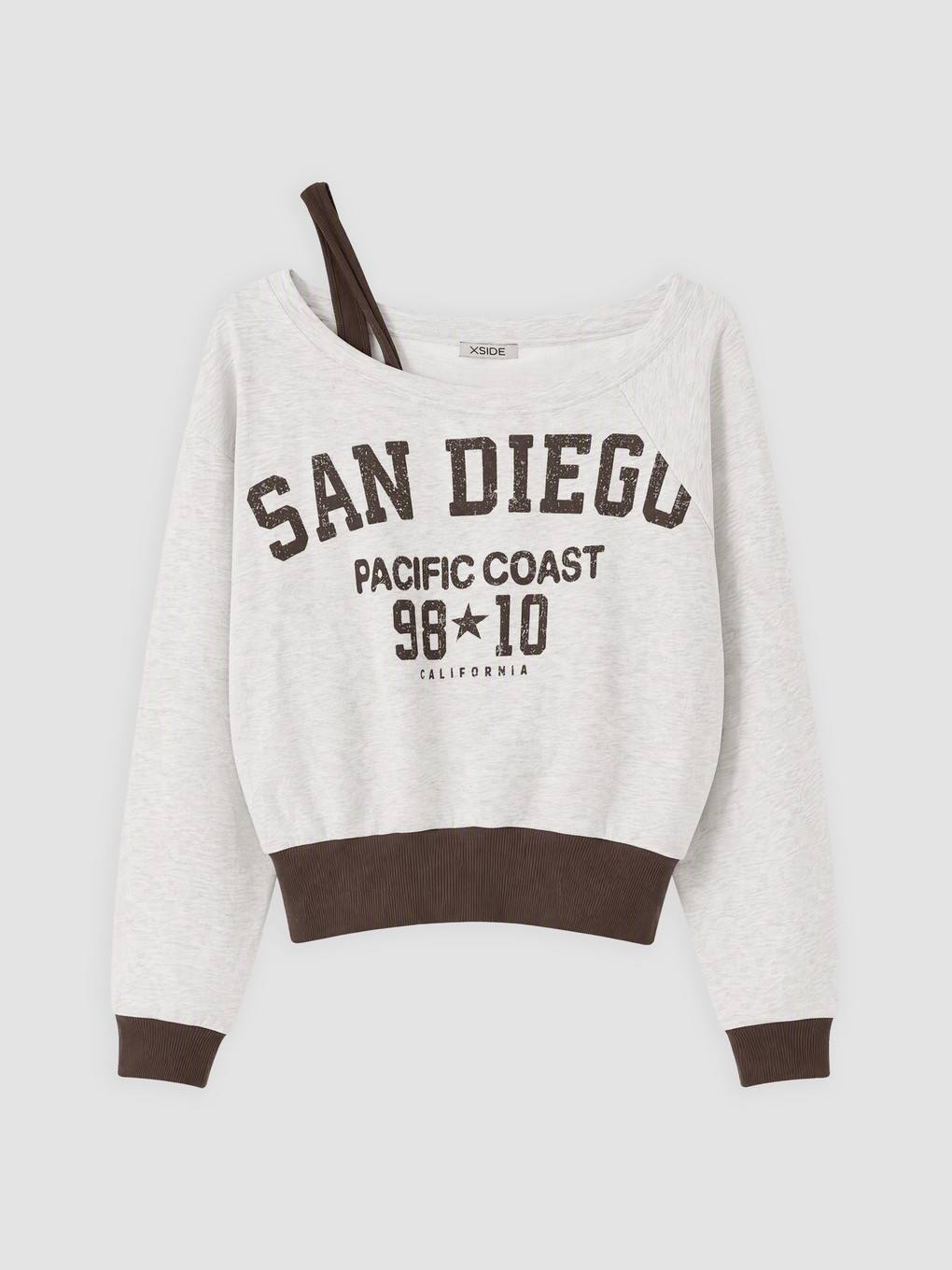 Woman Grey Sweatshirt-4