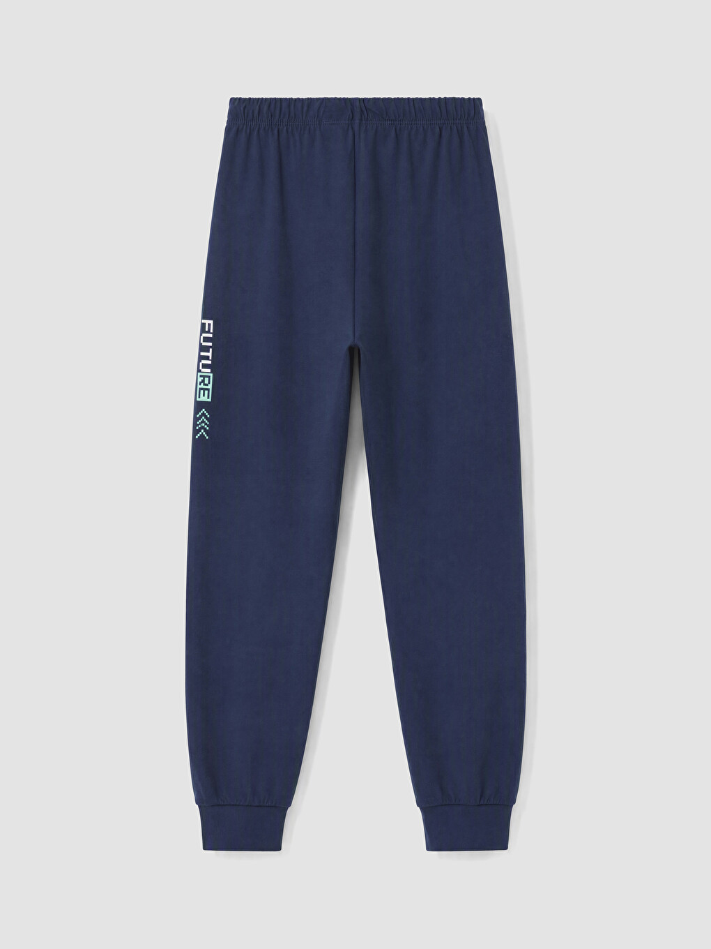 Lacivert Baskılı Erkek Çocuk Pijama Alt-2