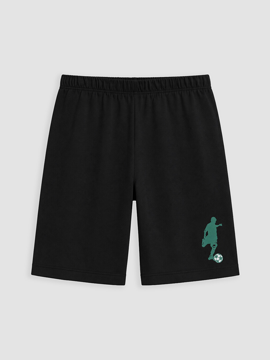 Beyaz Erkek Çocuk Şortlu Pijama Takımı-4