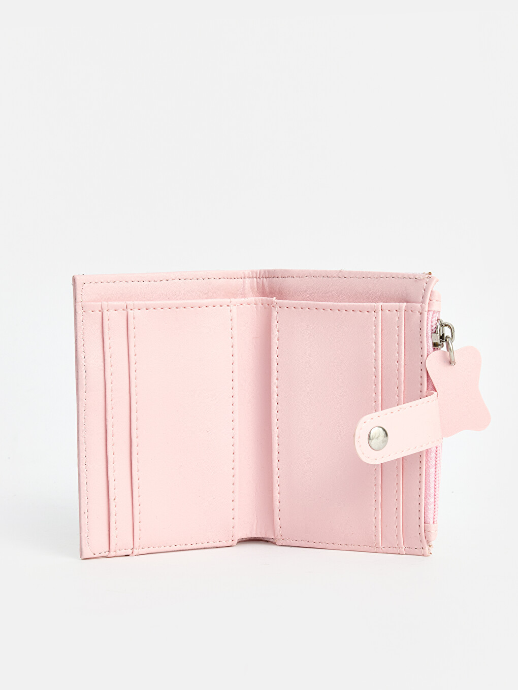 Faux Leather Dog Printed Girls' Wallet-3