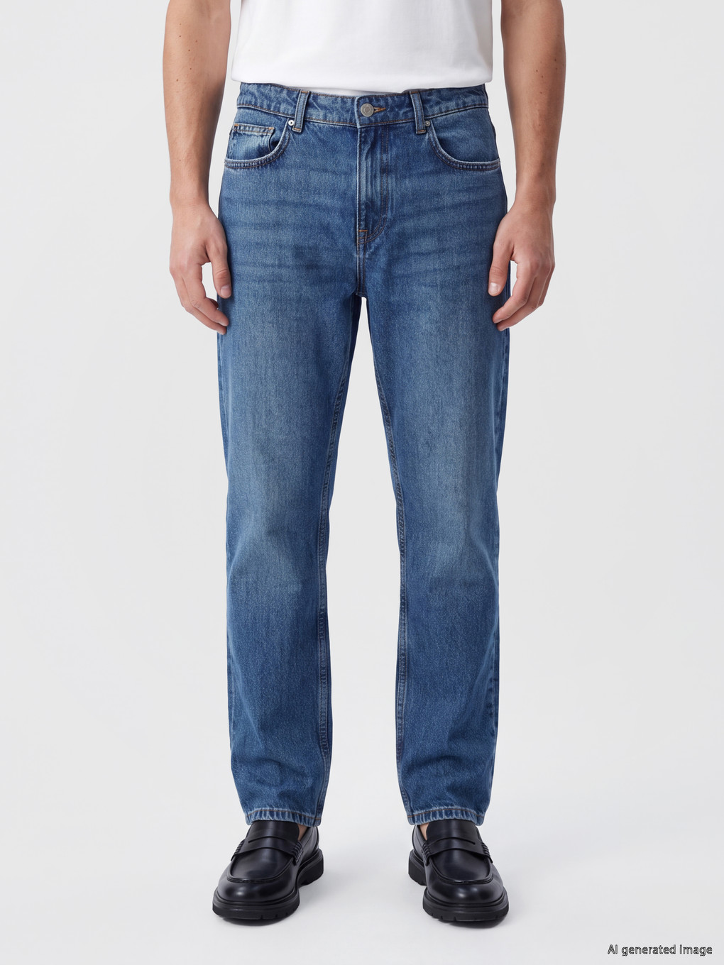 Kahverengi 779 Regular Jean-1