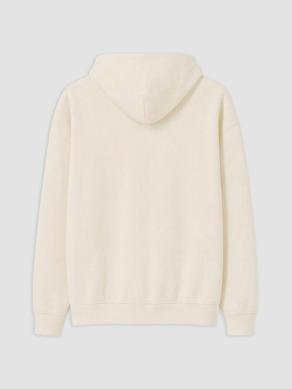 Ekru Paris Saint-germain Baskılı Erkek Hoodie-5