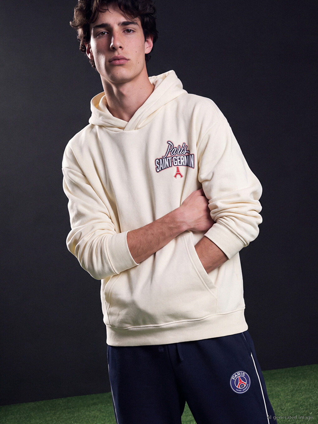 Paris Saint-germain Printed Men's Hoodie-1