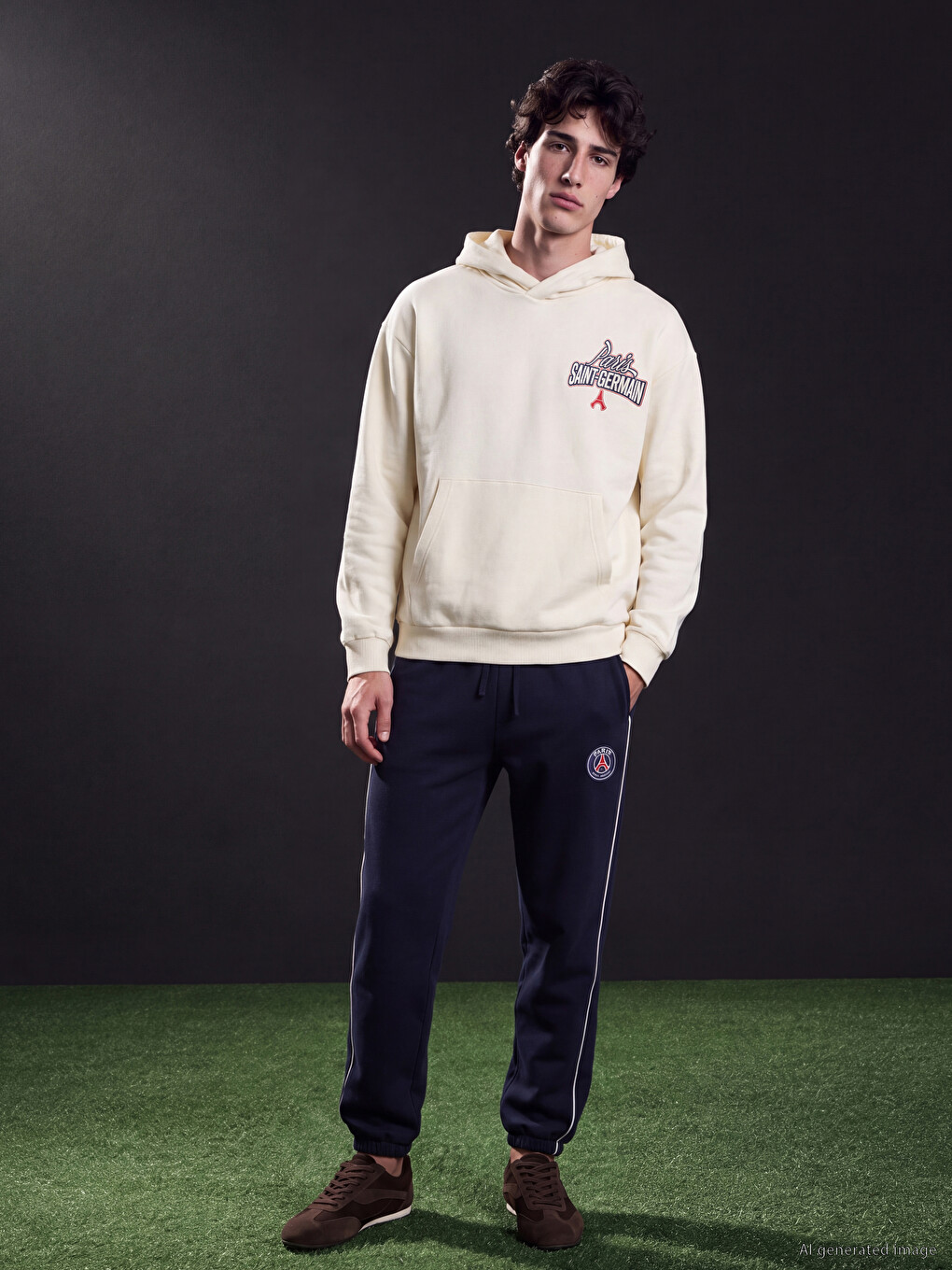 Paris Saint-germain Printed Men's Hoodie-2