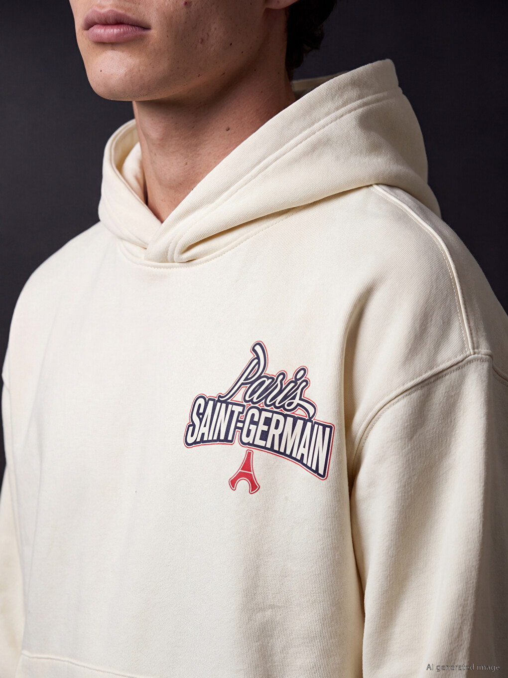 Paris Saint-germain Printed Men's Hoodie-3