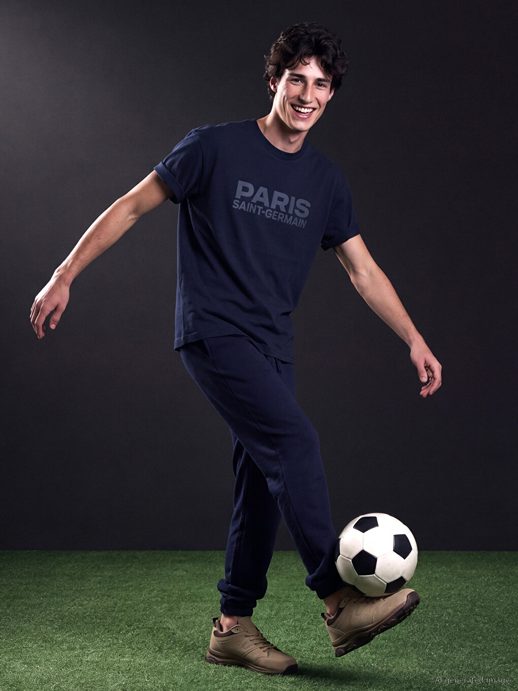 Paris Saint-germain Printed Men's Sweatpants-1